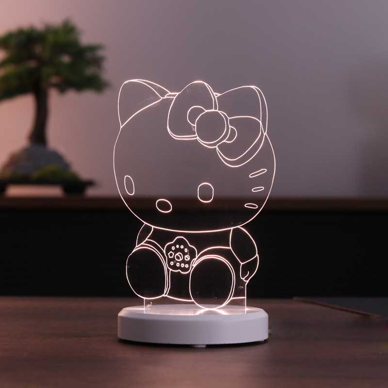 3D Hello Kitty Led Table Lamp