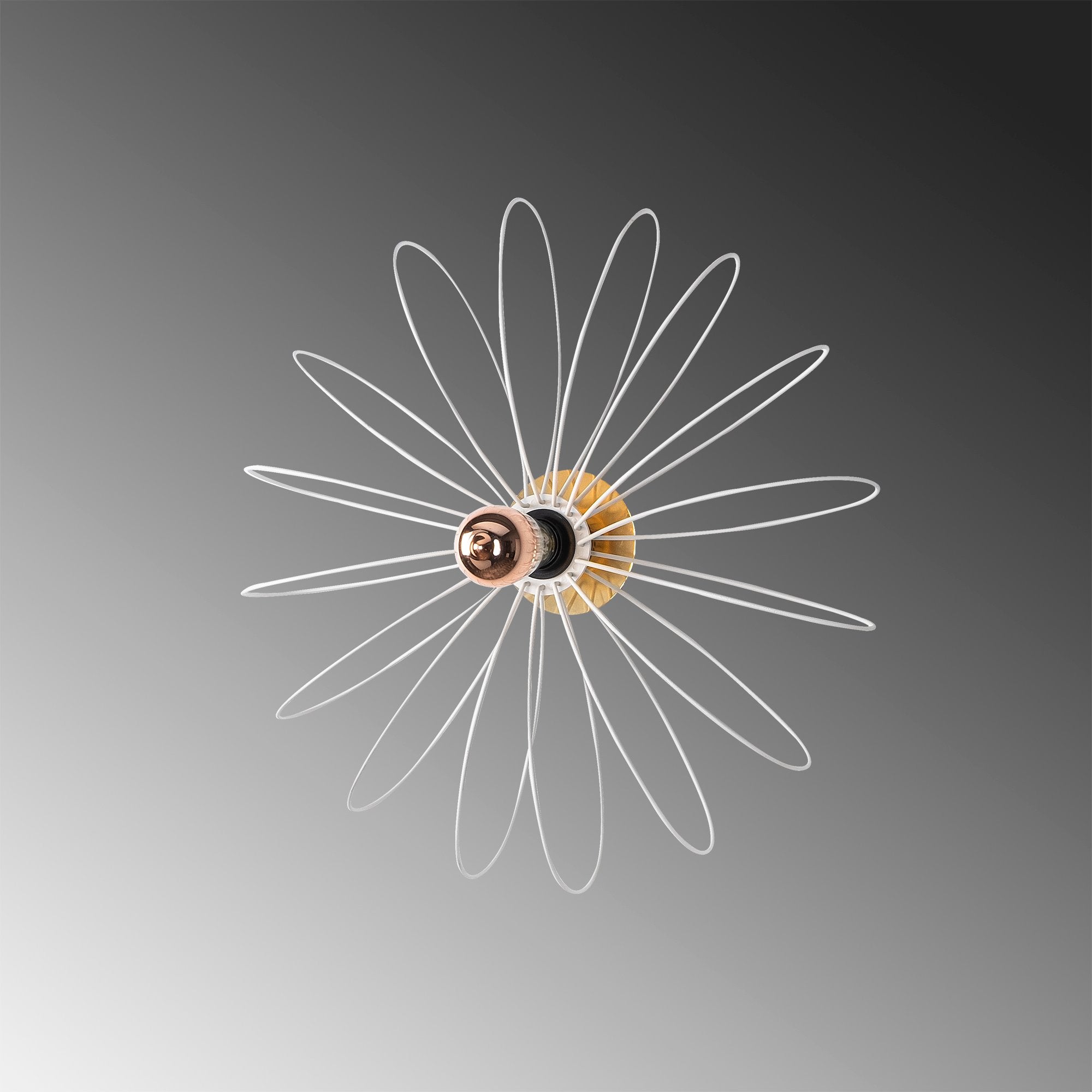 Hemdem 707 White Tel Aplik Duvar Aydınlatma | ByLamp