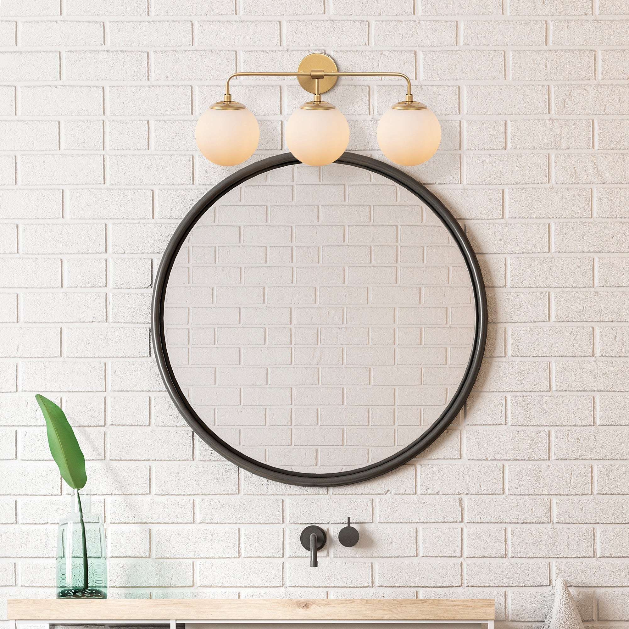 Horn 12205 Cam Aplik Duvar Aydınlatma | ByLamp