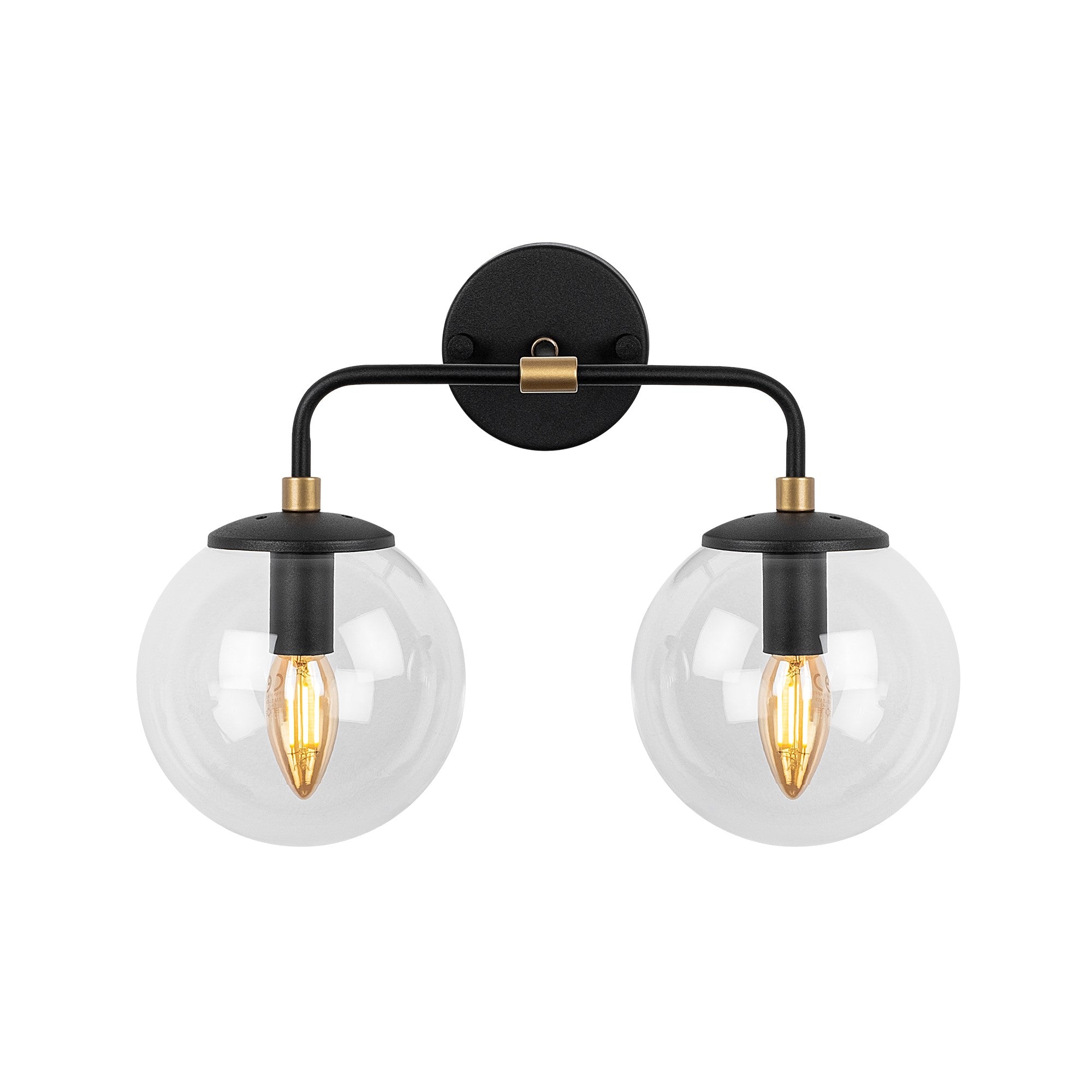 Horn 12213 Cam Aplik Duvar Aydınlatma | ByLamp