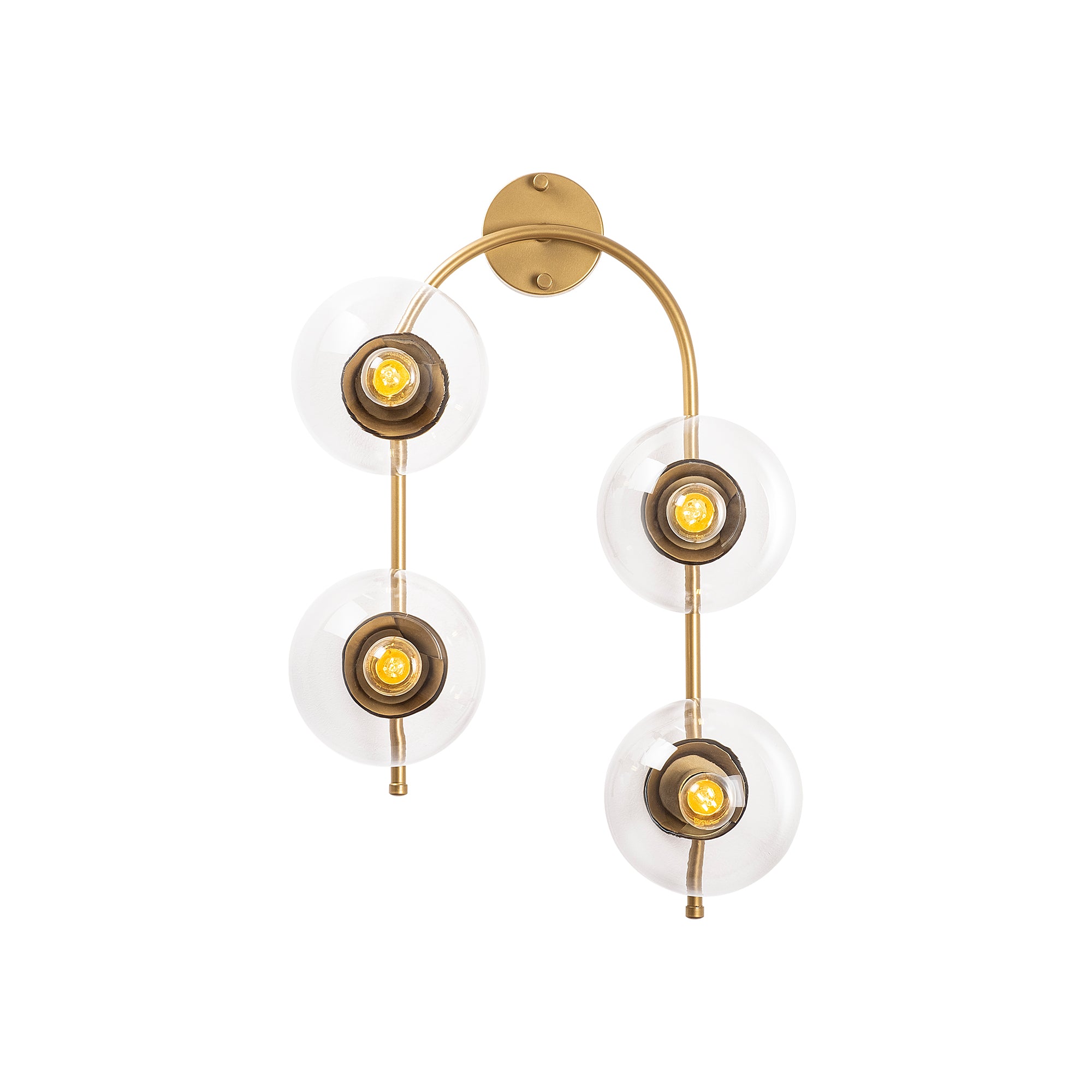 Jewel 10600 Cam Aplik Duvar Aydınlatma | ByLamp