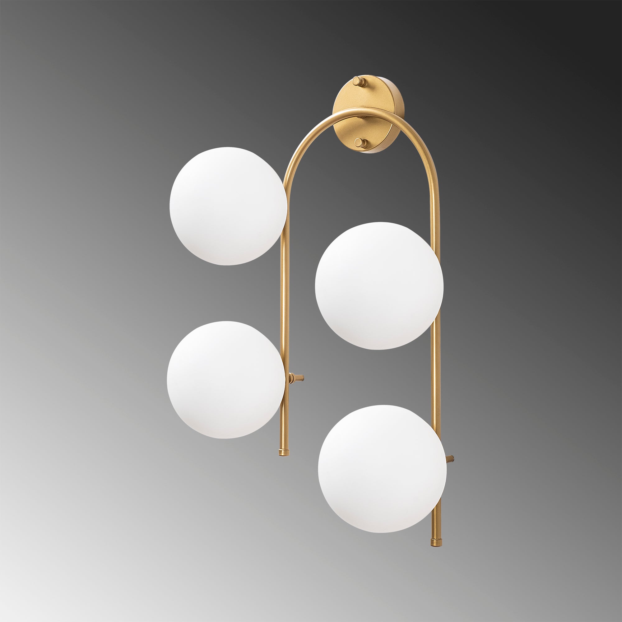 Jewel 10605 Cam Aplik Duvar Aydınlatma | ByLamp