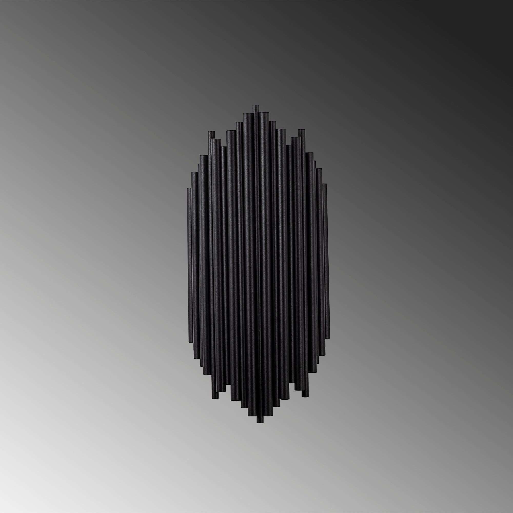 Kara 13345 Sıvama Aplik Duvar Aydınlatma | ByLamp