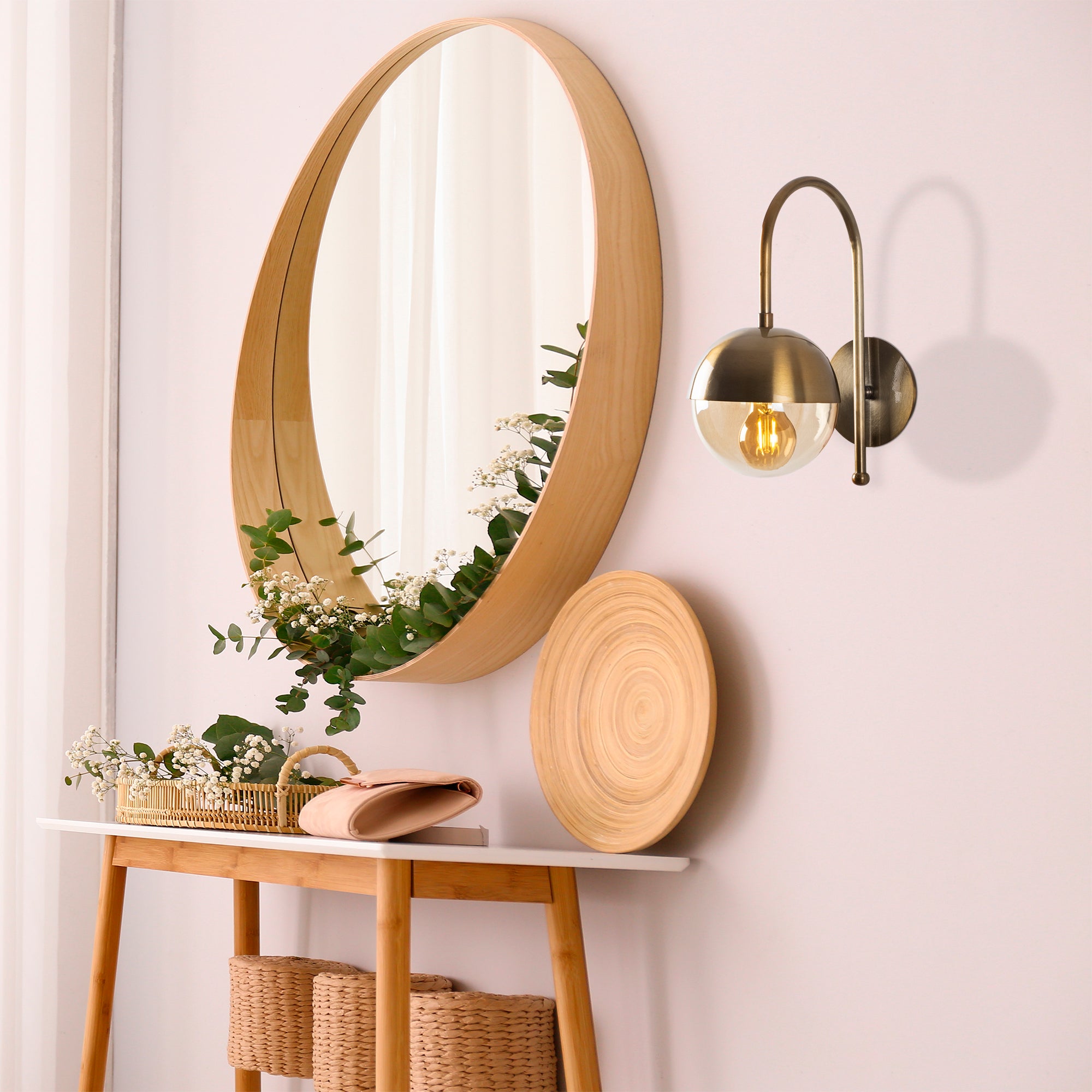 Karsor Nuw 3301 Cam Aplik Duvar Aydınlatma | ByLamp