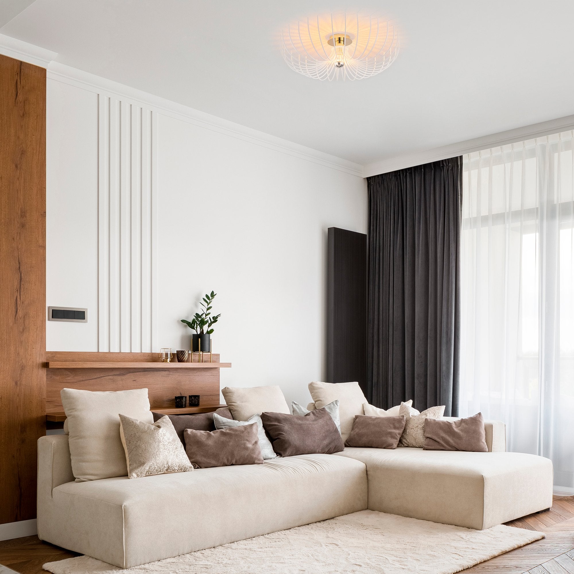 Karsortel N 640 Tel Plafonyer Aydınlatma | ByLamp