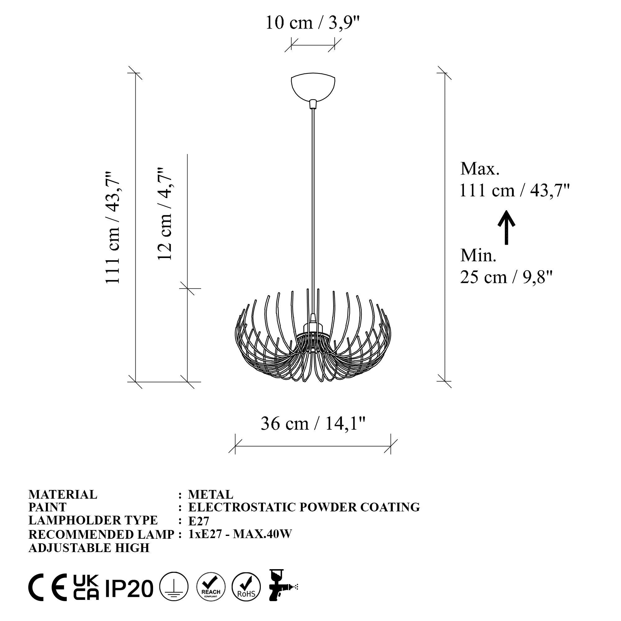 Karsortel N 641 2 Tel Sarkıt Aydınlatma | ByLamp