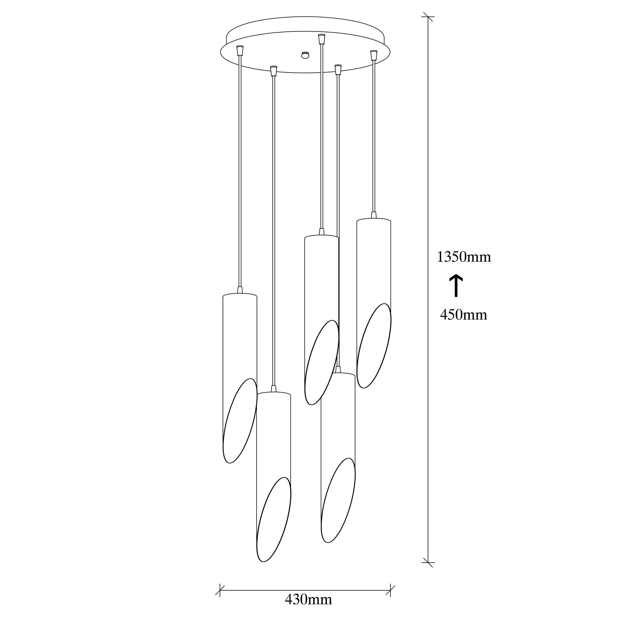 Kesik 6921 Rustik Sarkıt Aydınlatma | ByLamp