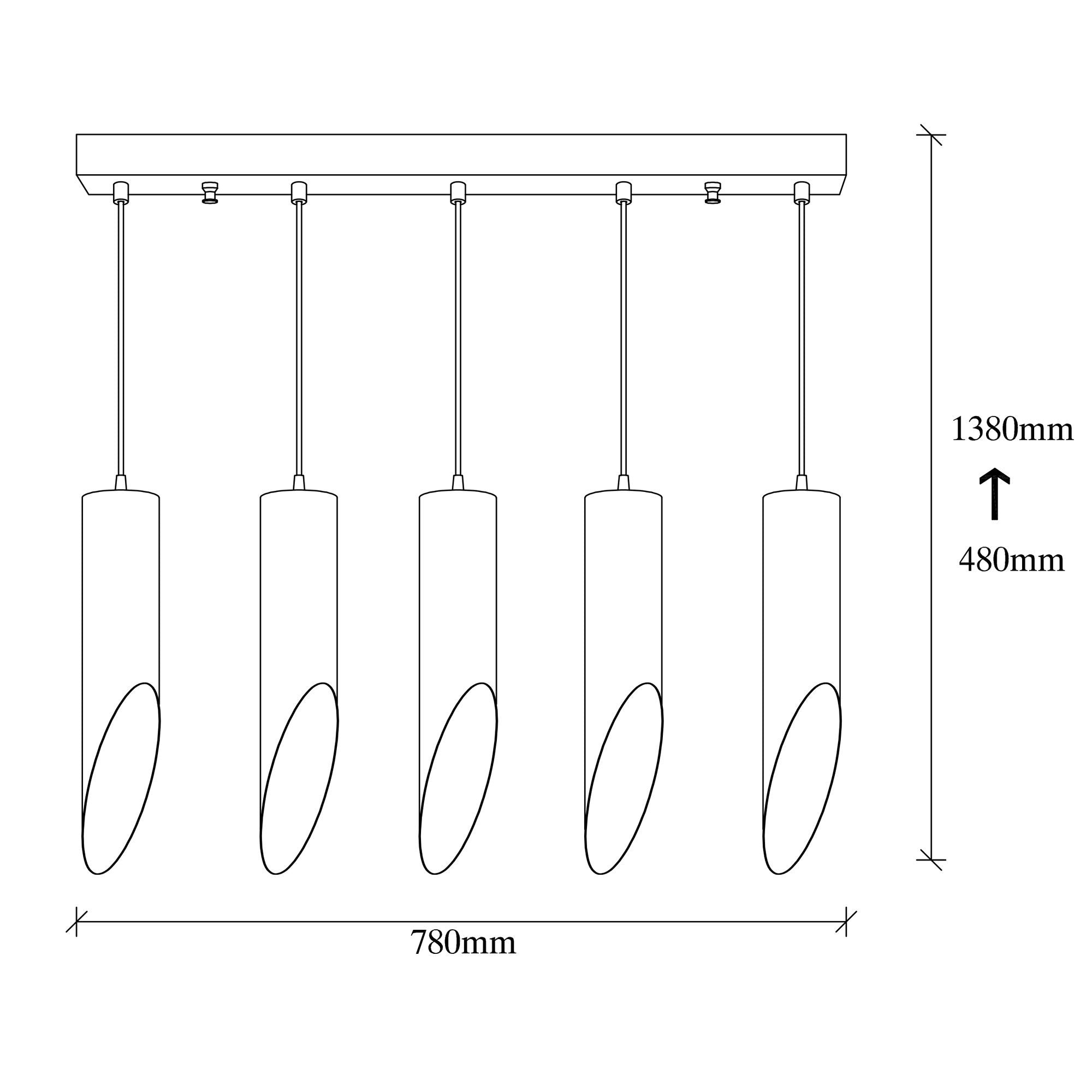 Kesik 6931 Rustik Sarkıt Aydınlatma | ByLamp