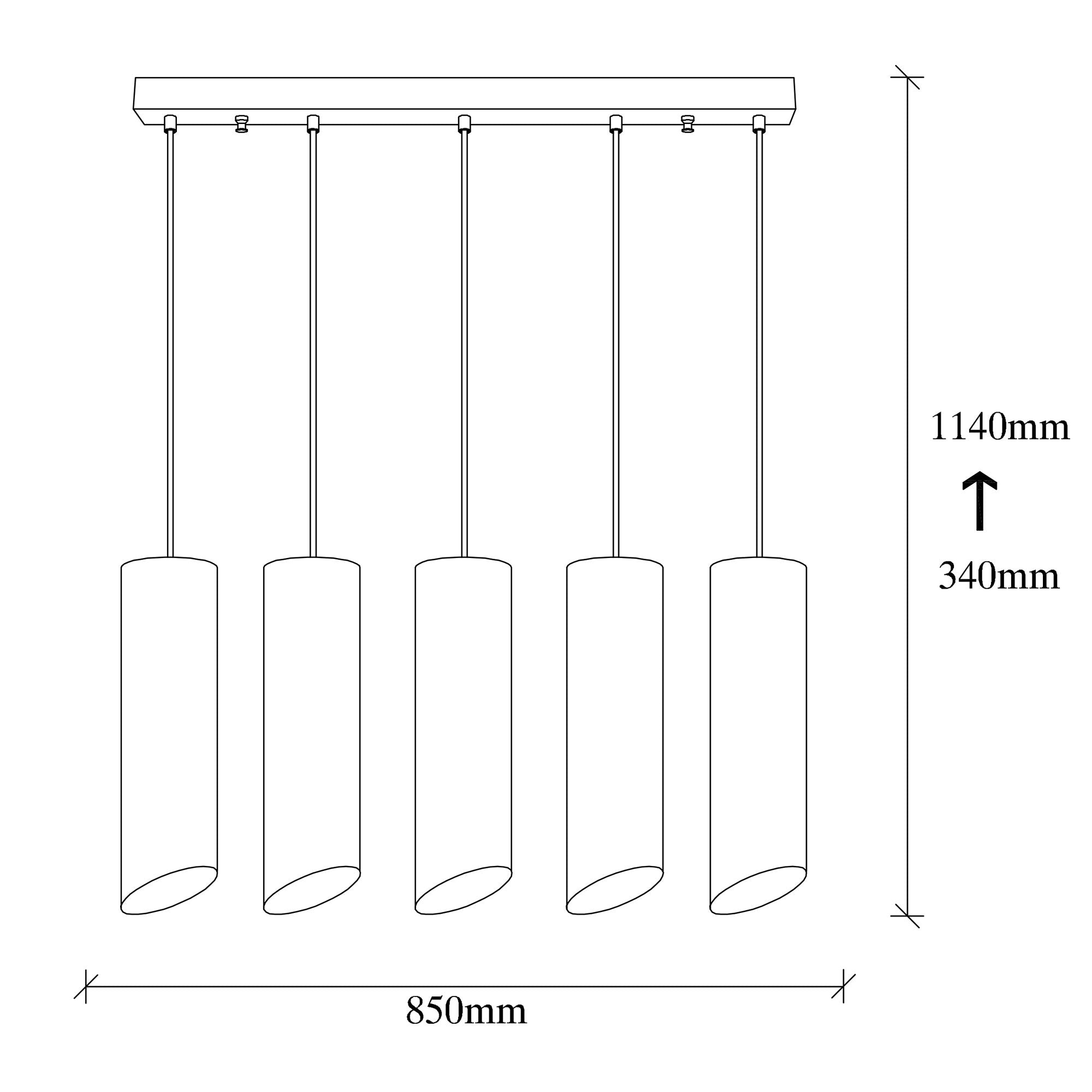 Kesik Boru MR 980 Rustik Sarkıt Aydınlatma | ByLamp