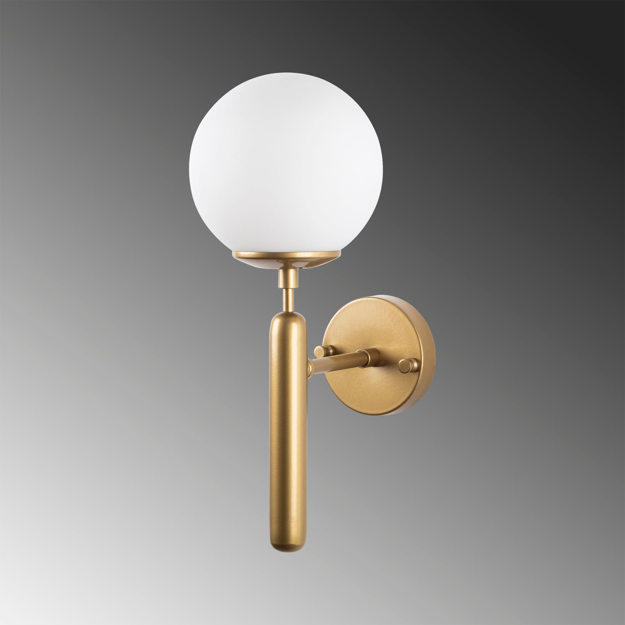 King 11458 Cam Aplik Duvar Aydınlatma | ByLamp