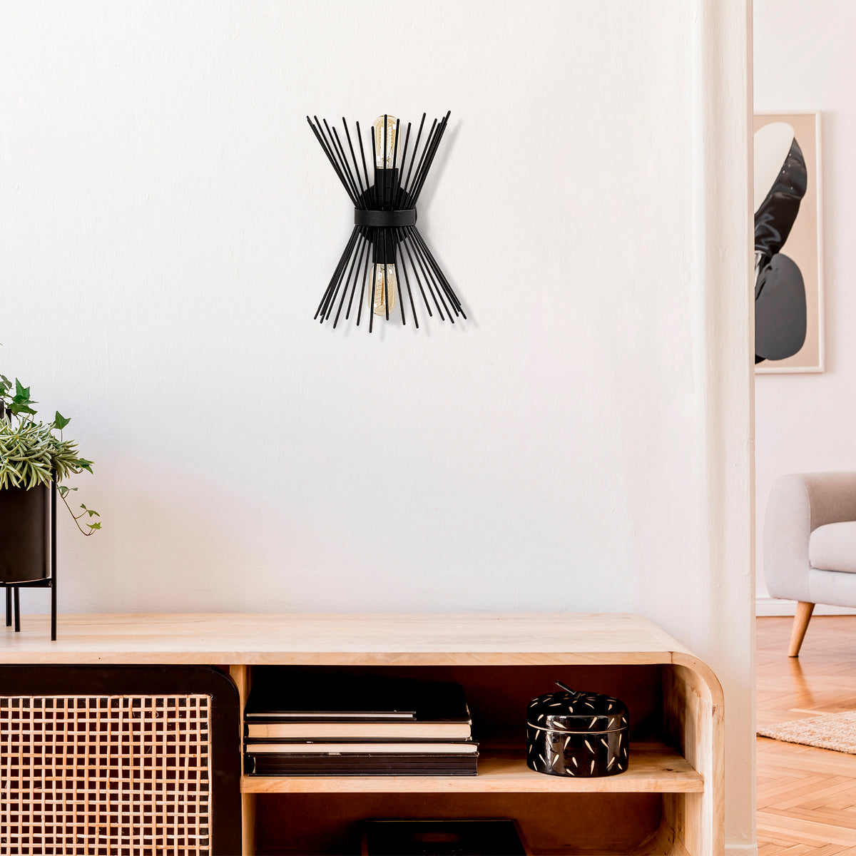 Merlina 3091 Tel Aplik Duvar Aydınlatma | ByLamp