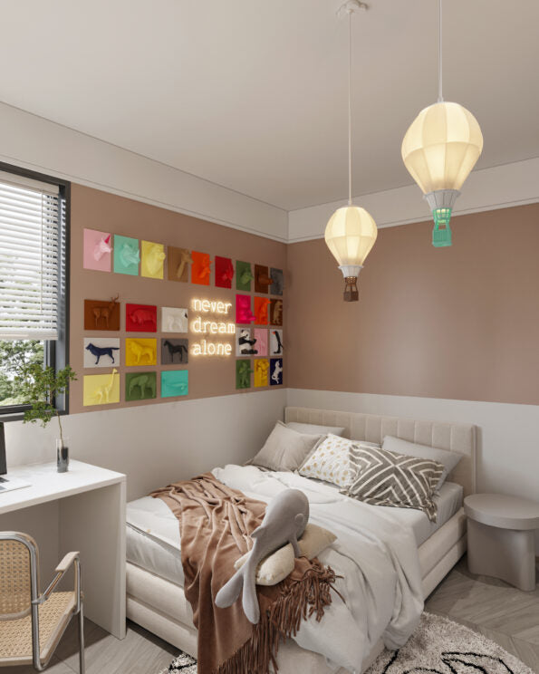 Klasik Desenli Balon Sarkıt Lamba Large | ByLamp