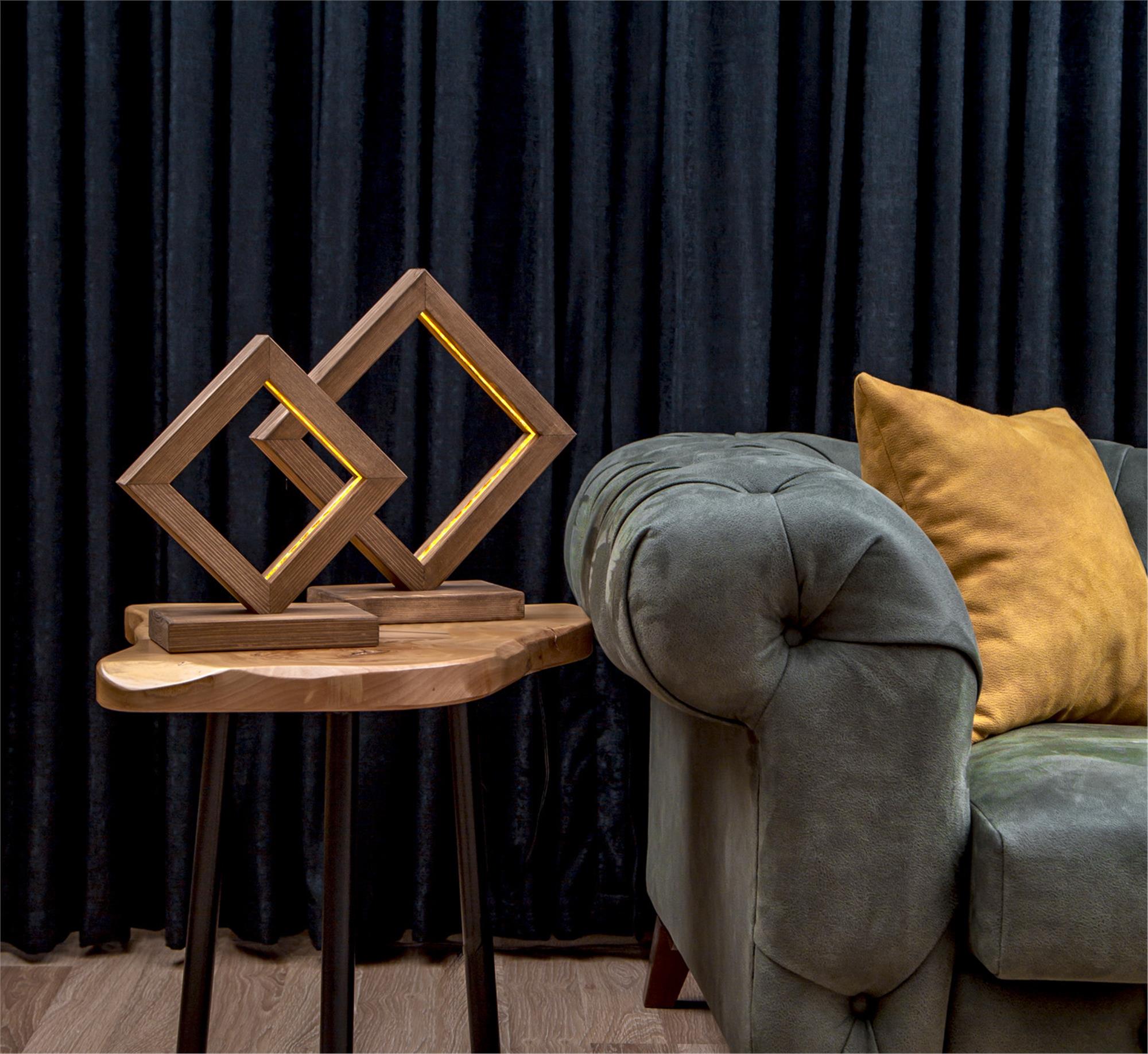 Knled KN06 Ahşap Masa Lambası Aydınlatma | ByLamp