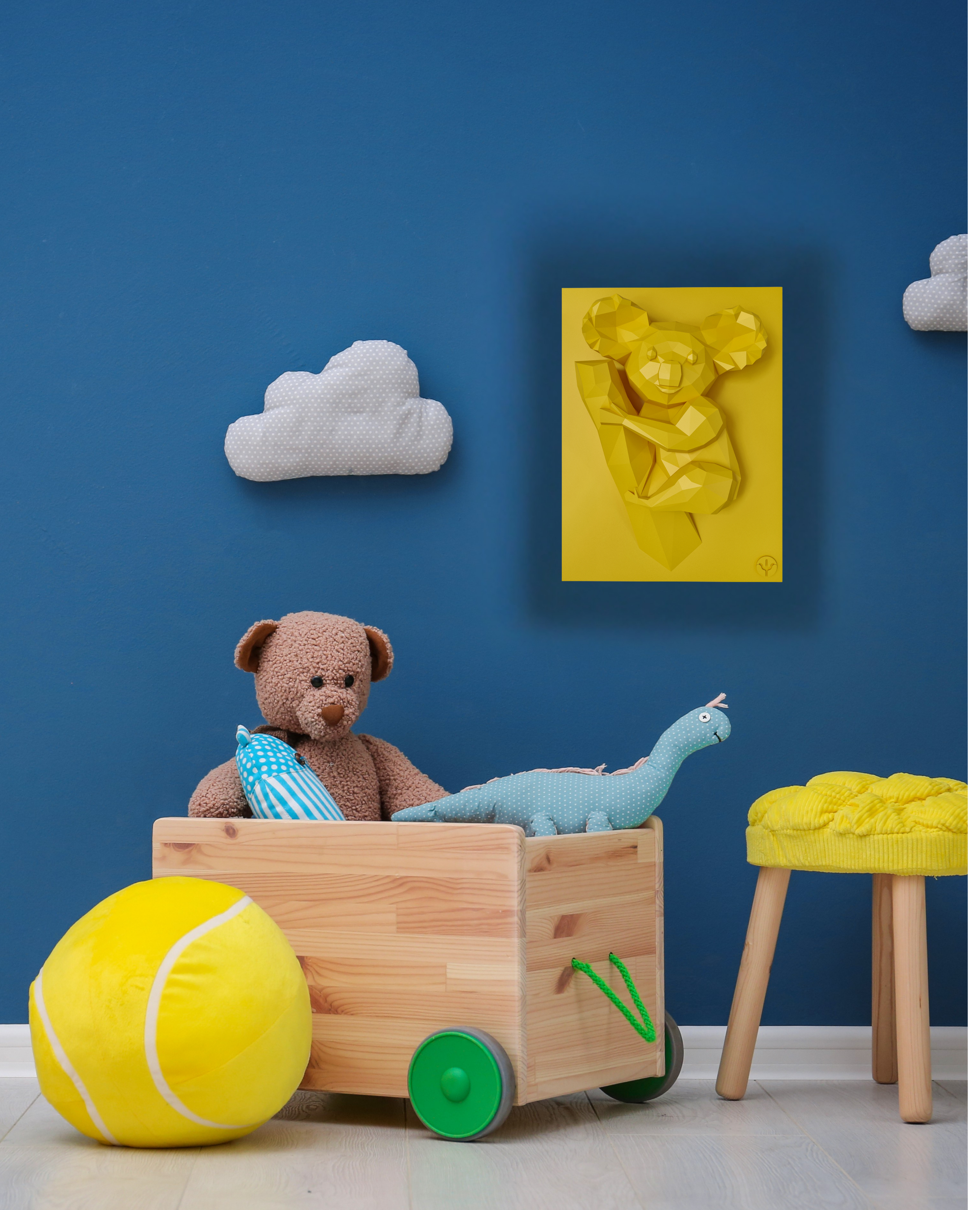 Dekoratif Koala Duvar Panosu | ByLamp