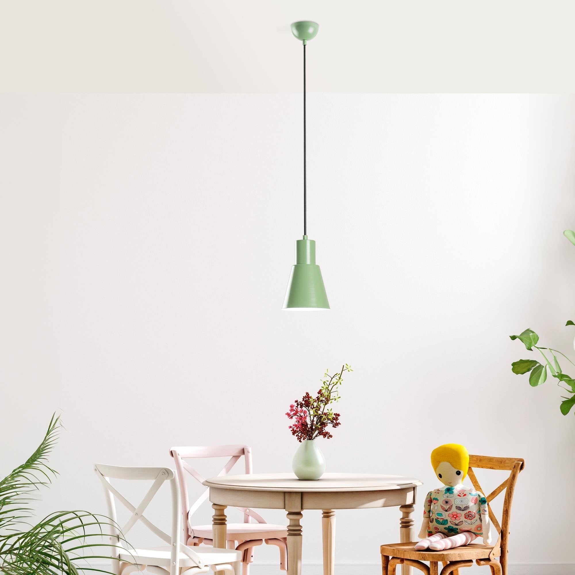 Konikkem 6362 Mint Yeşili Sıvama Sarkıt Aydınlatma | ByLamp