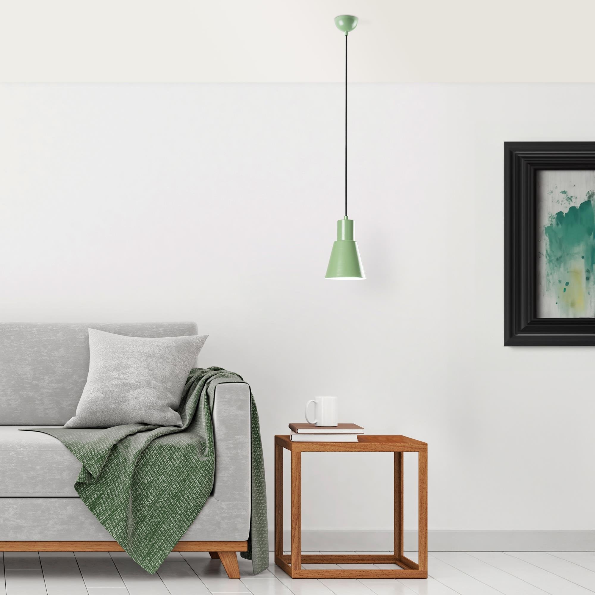 Konikkem 6362 Mint Yeşili Sıvama Sarkıt Aydınlatma | ByLamp