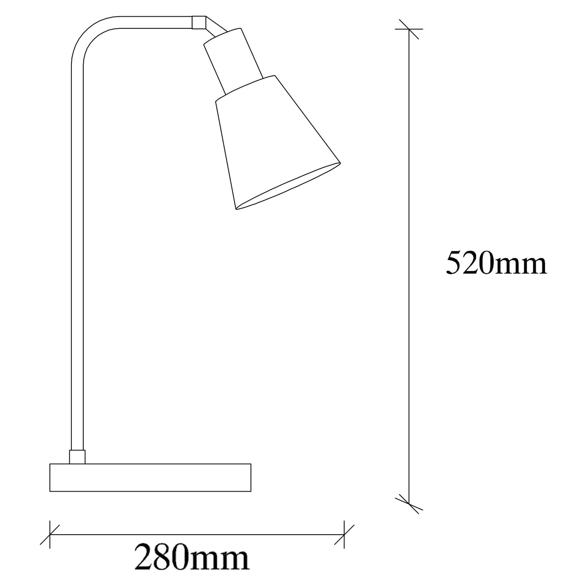 Condor 5086 Sıvama Masa Lambası Aydınlatma | ByLamp