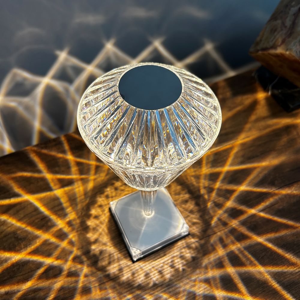 Kristal Led Masa Lambası