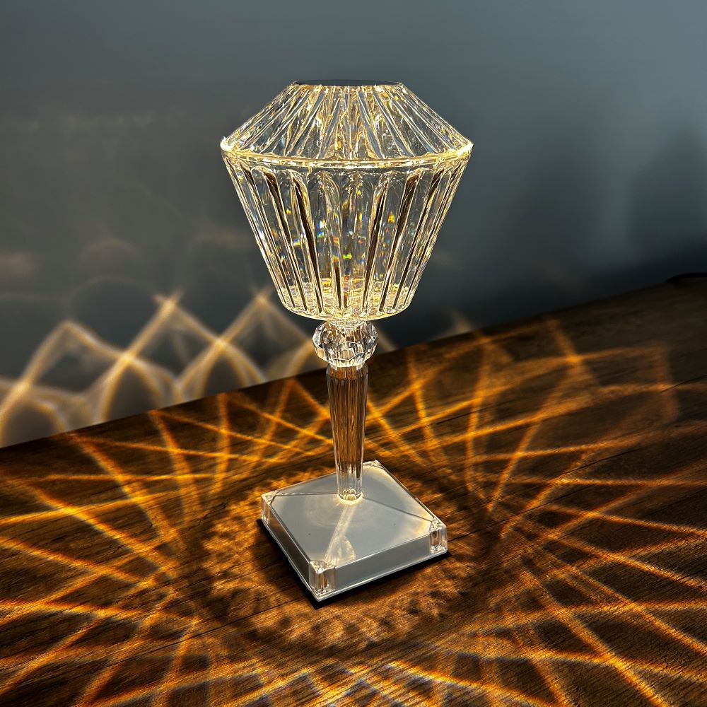Kristal Led Masa Lambası
