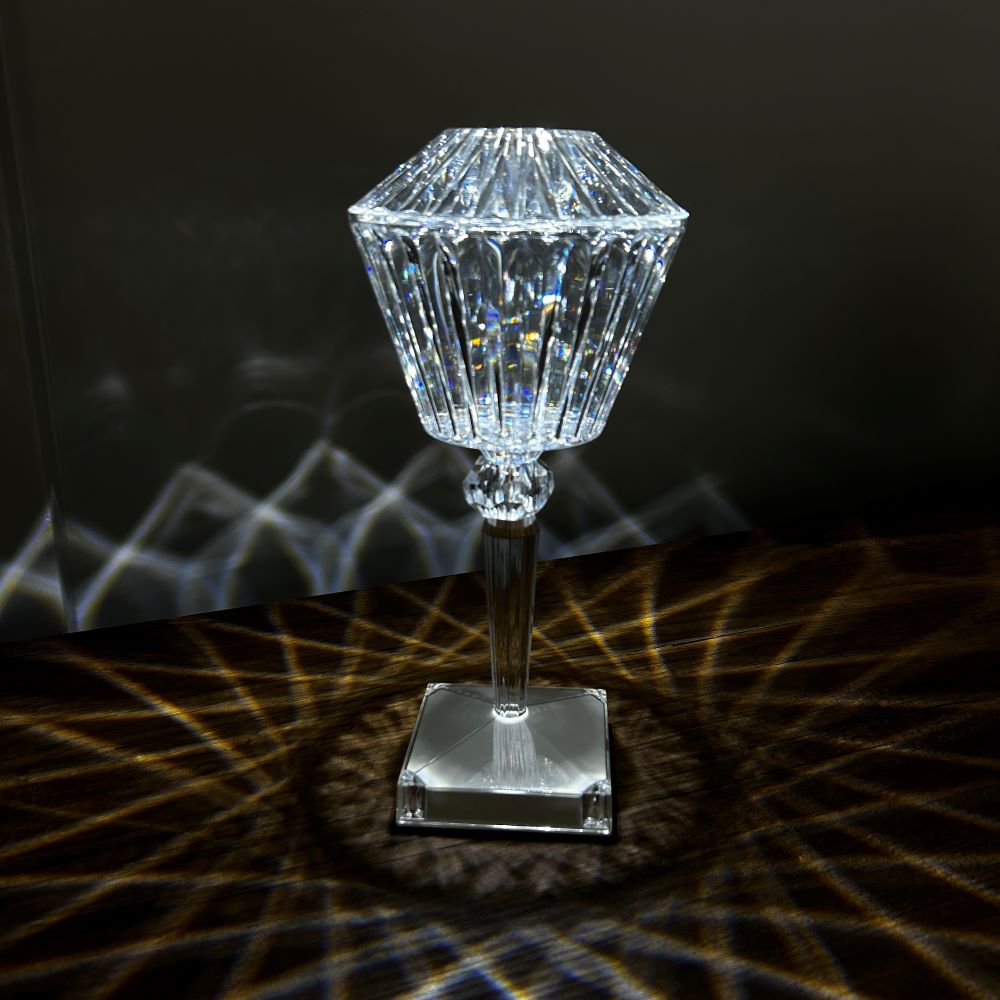 Kristal Led Masa Lambası