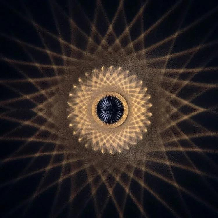 Crystal Oval Table Lamp