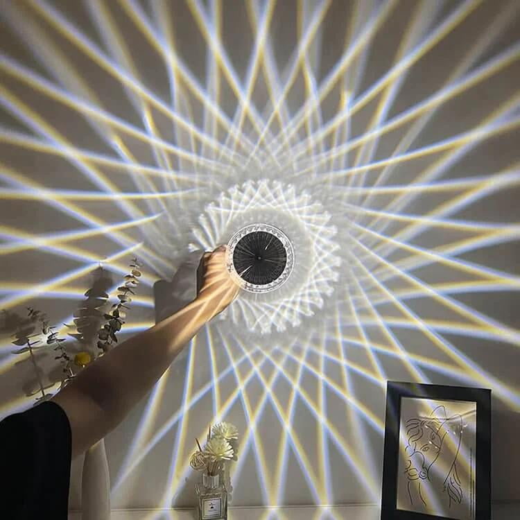 Crystal Oval Table Lamp