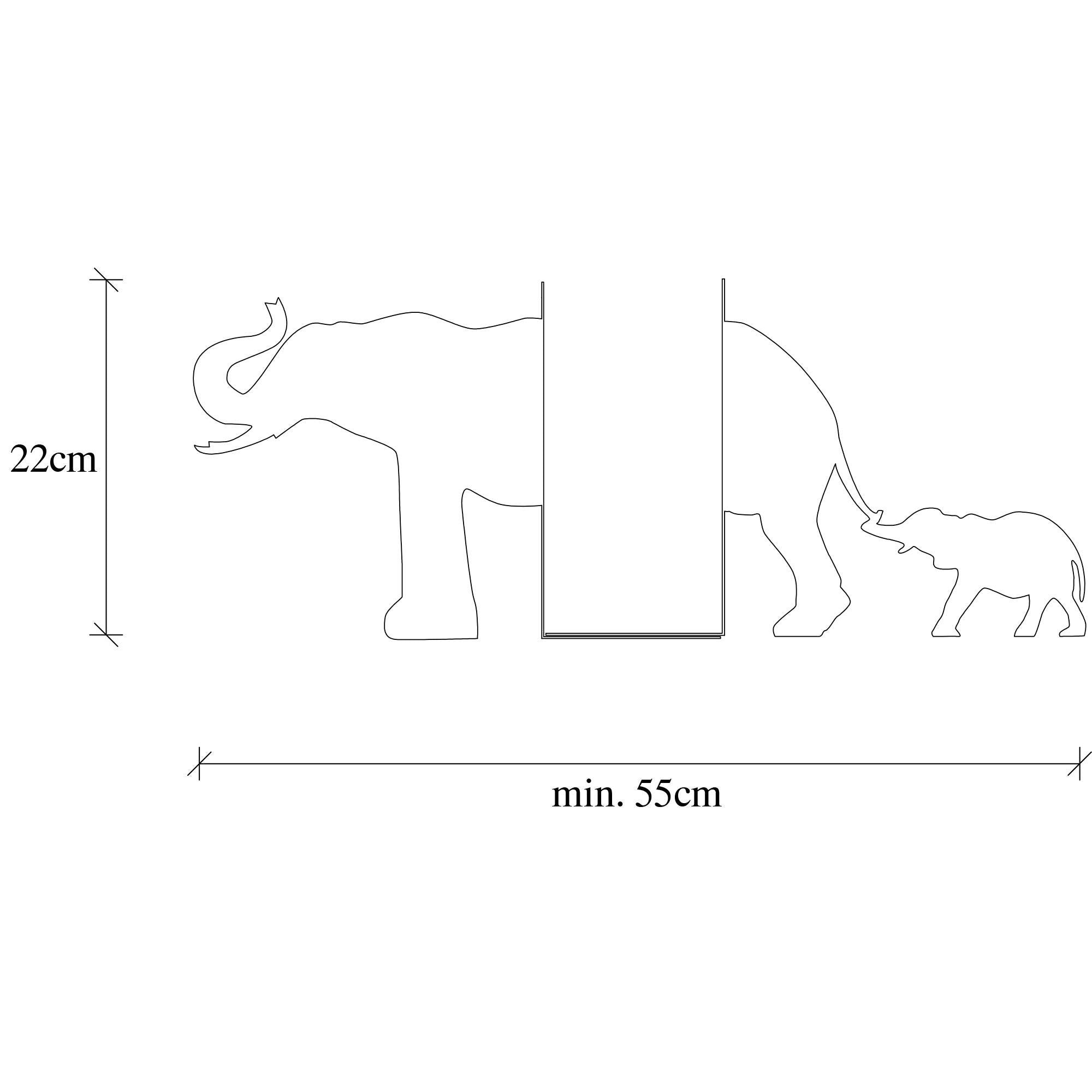 KT-001-A Dekoratif Metal Kitap Tutucu | ByLamp
