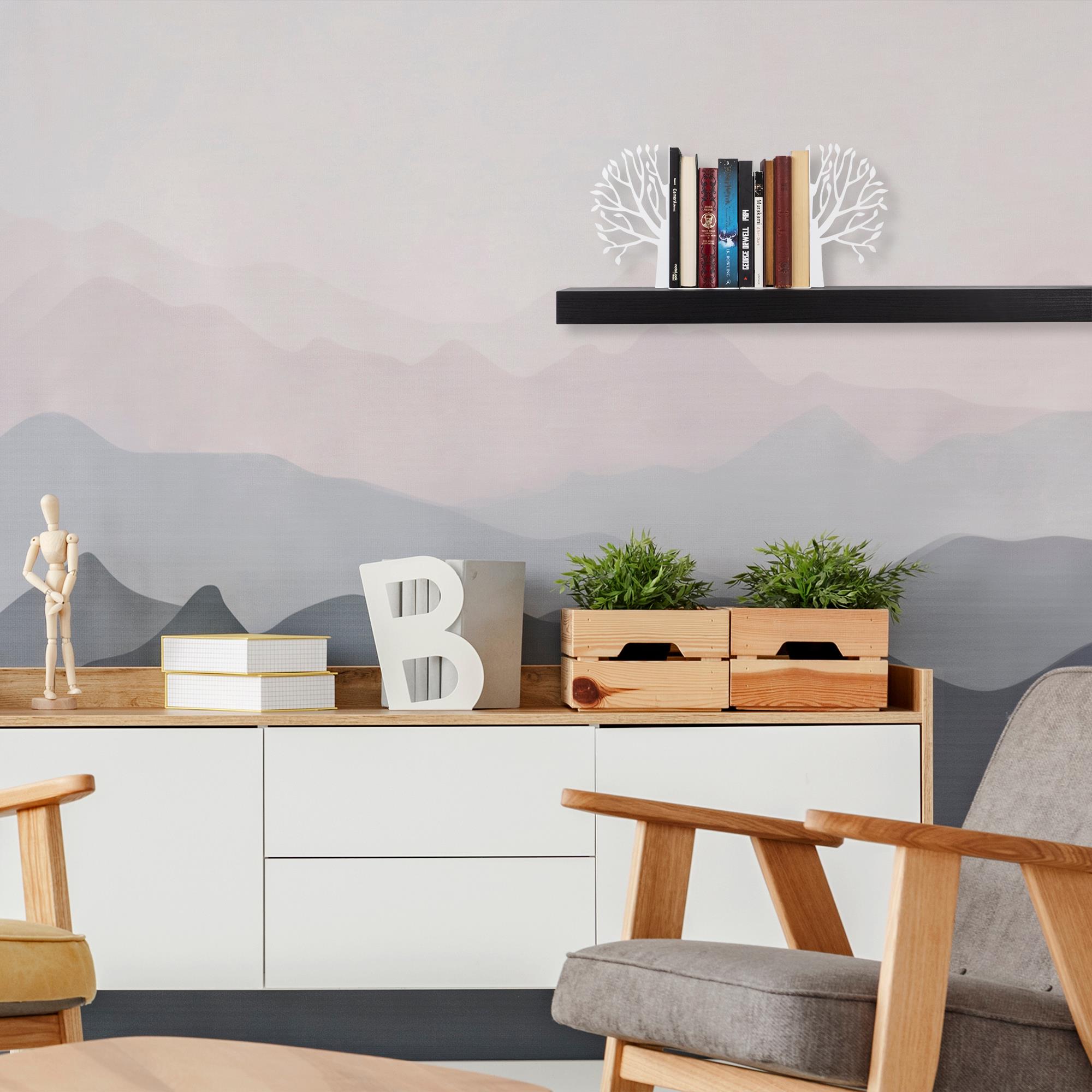 KT-007-A Dekoratif Metal Kitap Tutucu | ByLamp