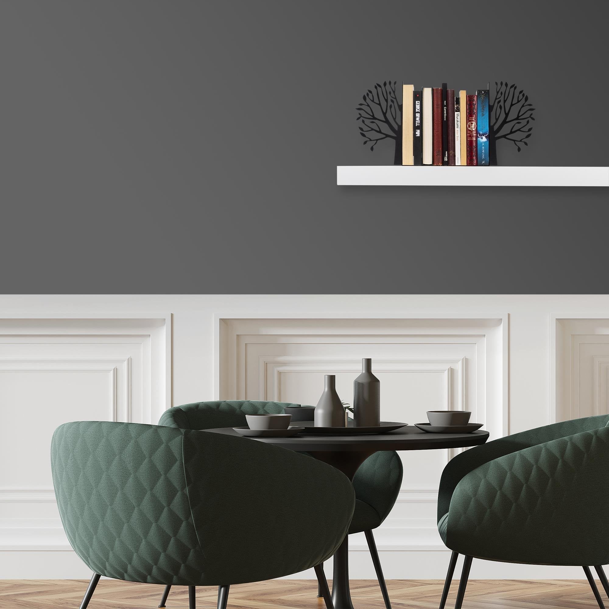 KT-007 Dekoratif Metal Kitap Tutucu | ByLamp