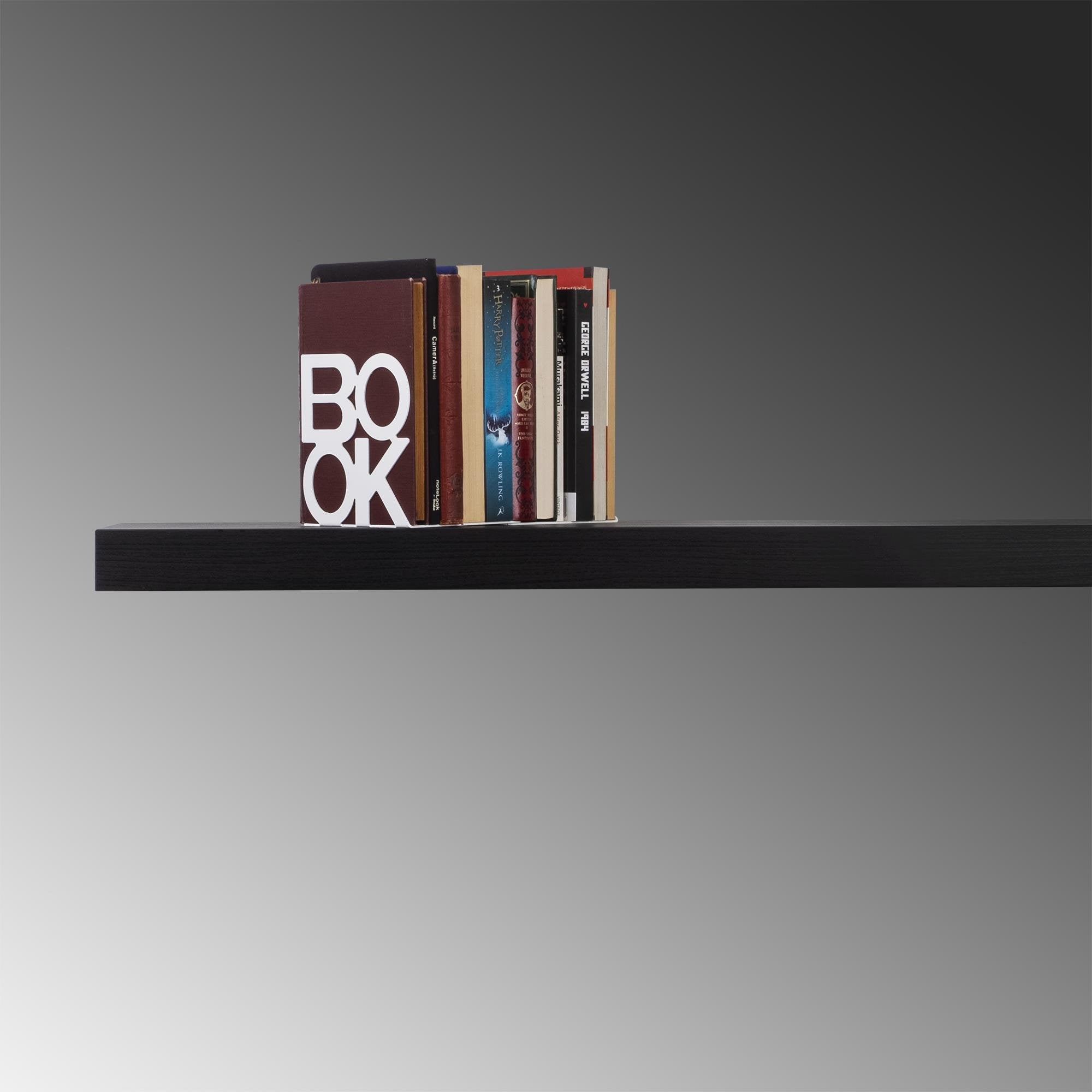 KT-009-A Dekoratif Metal Kitap Tutucu | ByLamp