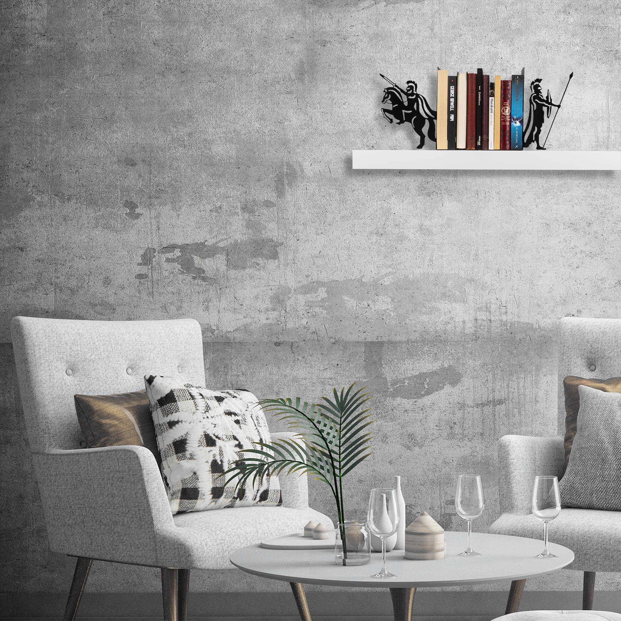 KT-012 Dekoratif Metal Kitap Tutucu | ByLamp