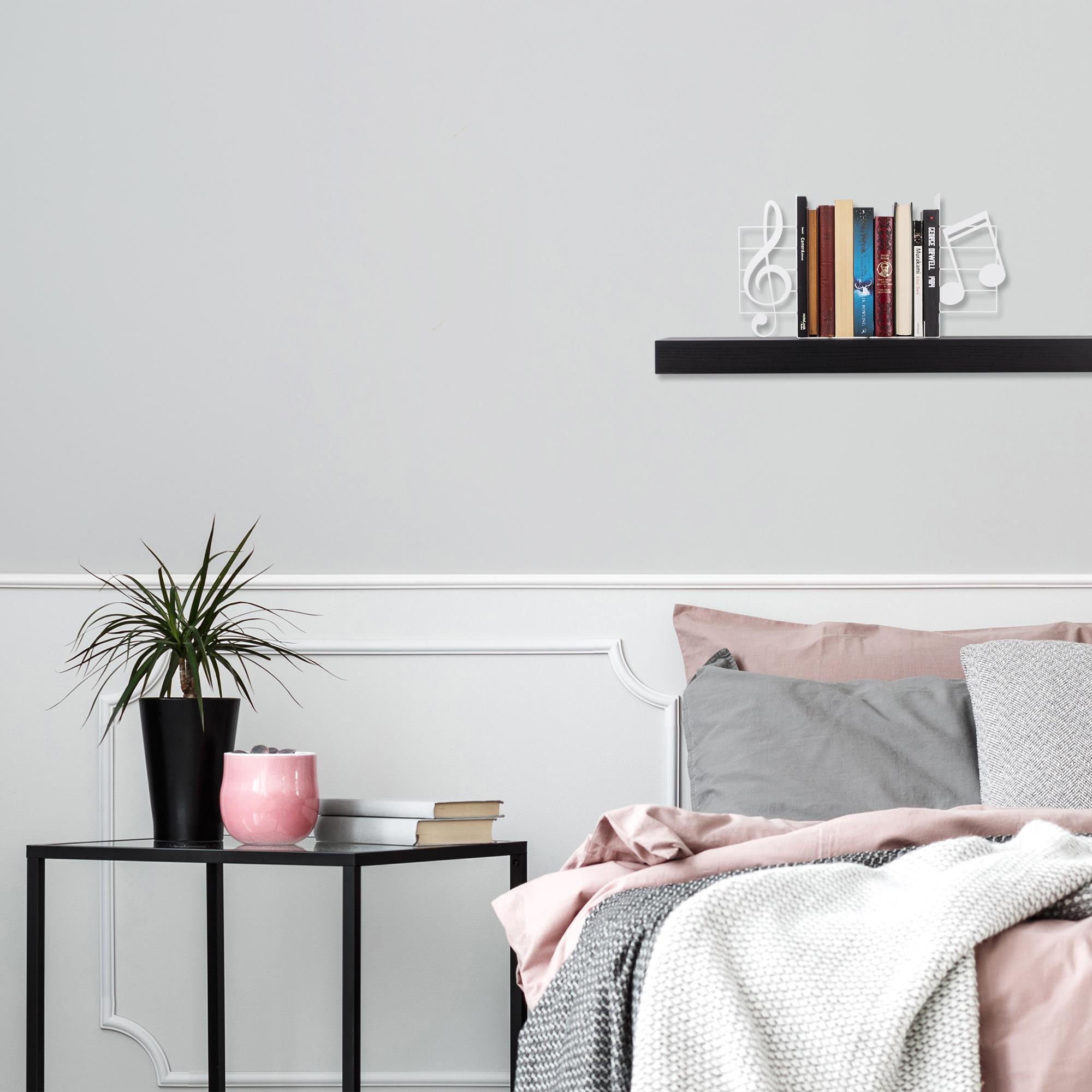 KT-018-A Dekoratif Metal Kitap Tutucu | ByLamp