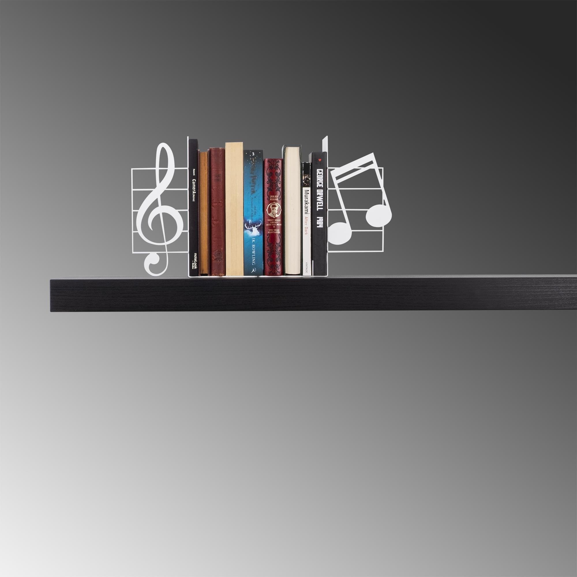 KT-018-A Dekoratif Metal Kitap Tutucu | ByLamp