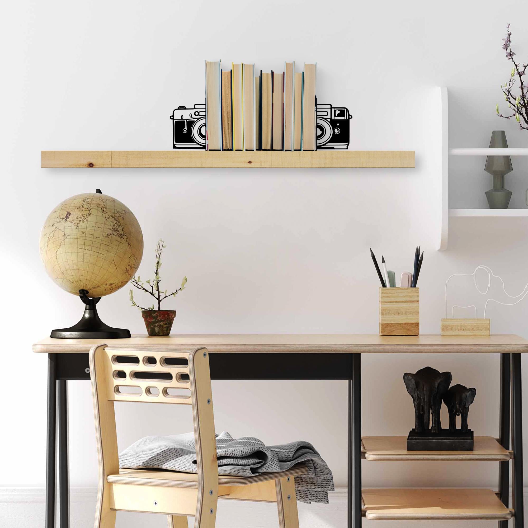 KT-027 Dekoratif Metal Kitap Tutucu | ByLamp