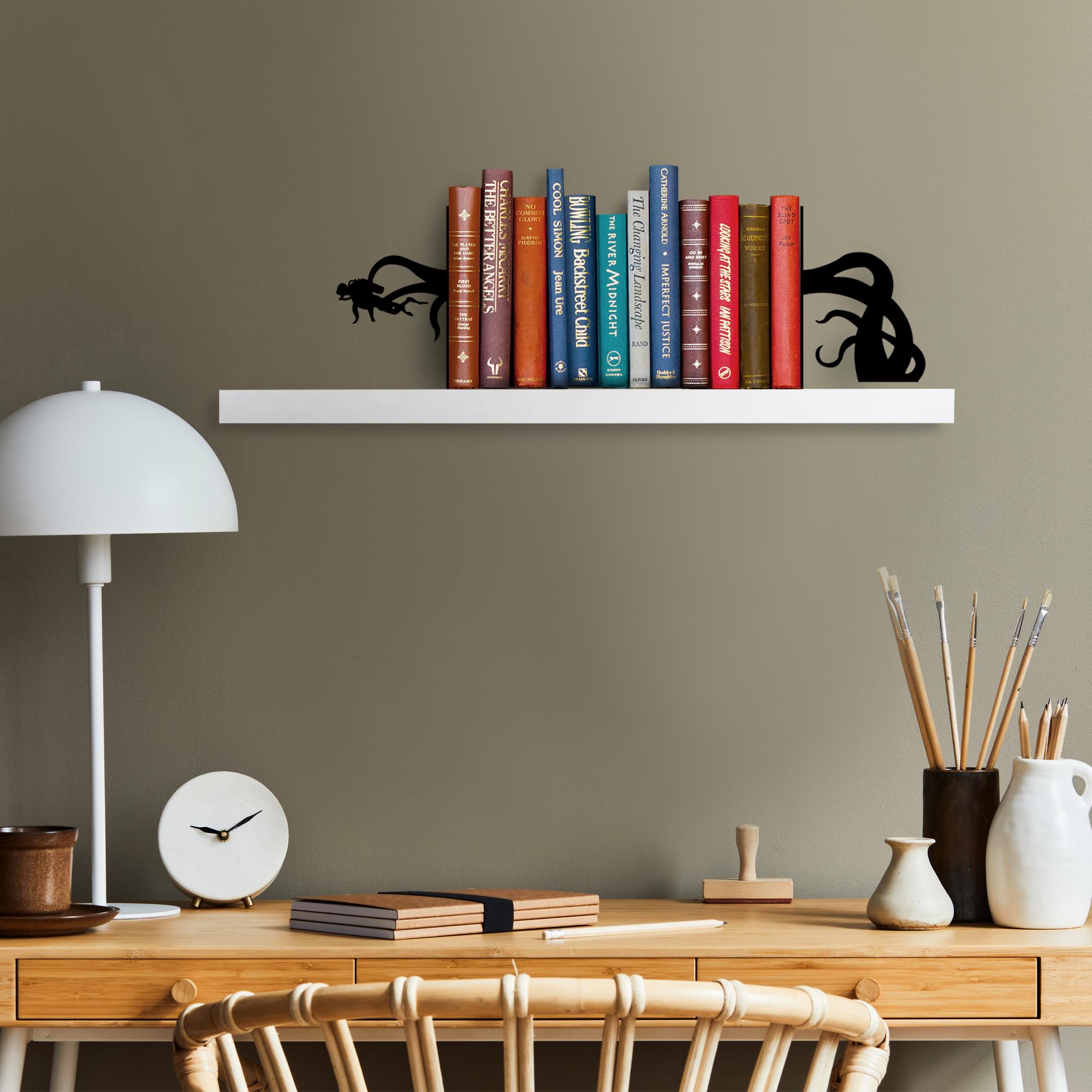 KT-030 Dekoratif Metal Kitap Tutucu | ByLamp