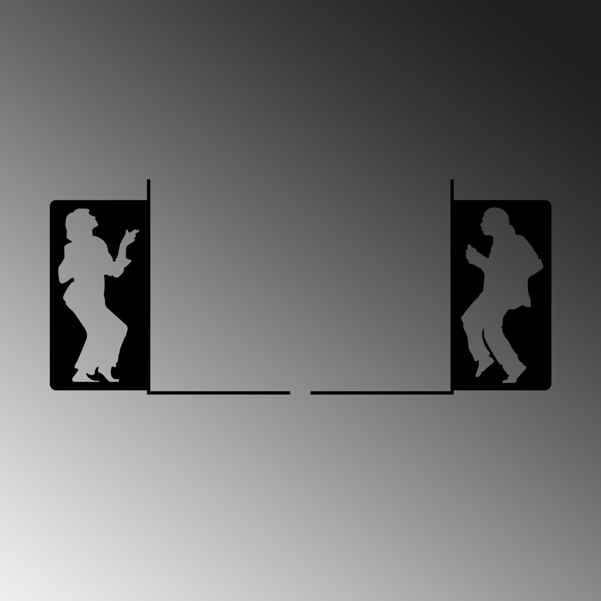 KT-034 Dekoratif Metal Kitap Tutucu | ByLamp