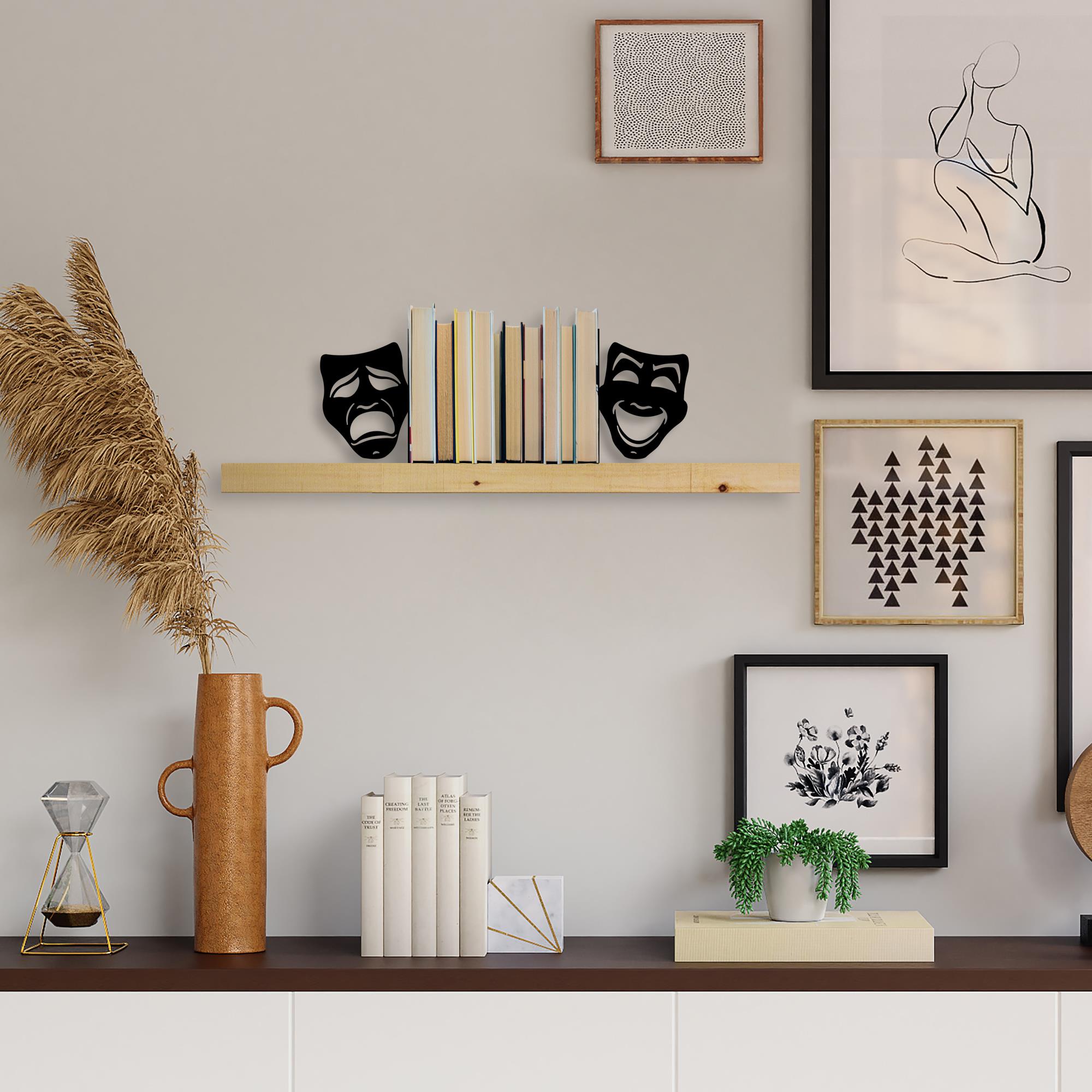 KT-035 Dekoratif Metal Kitap Tutucu | ByLamp