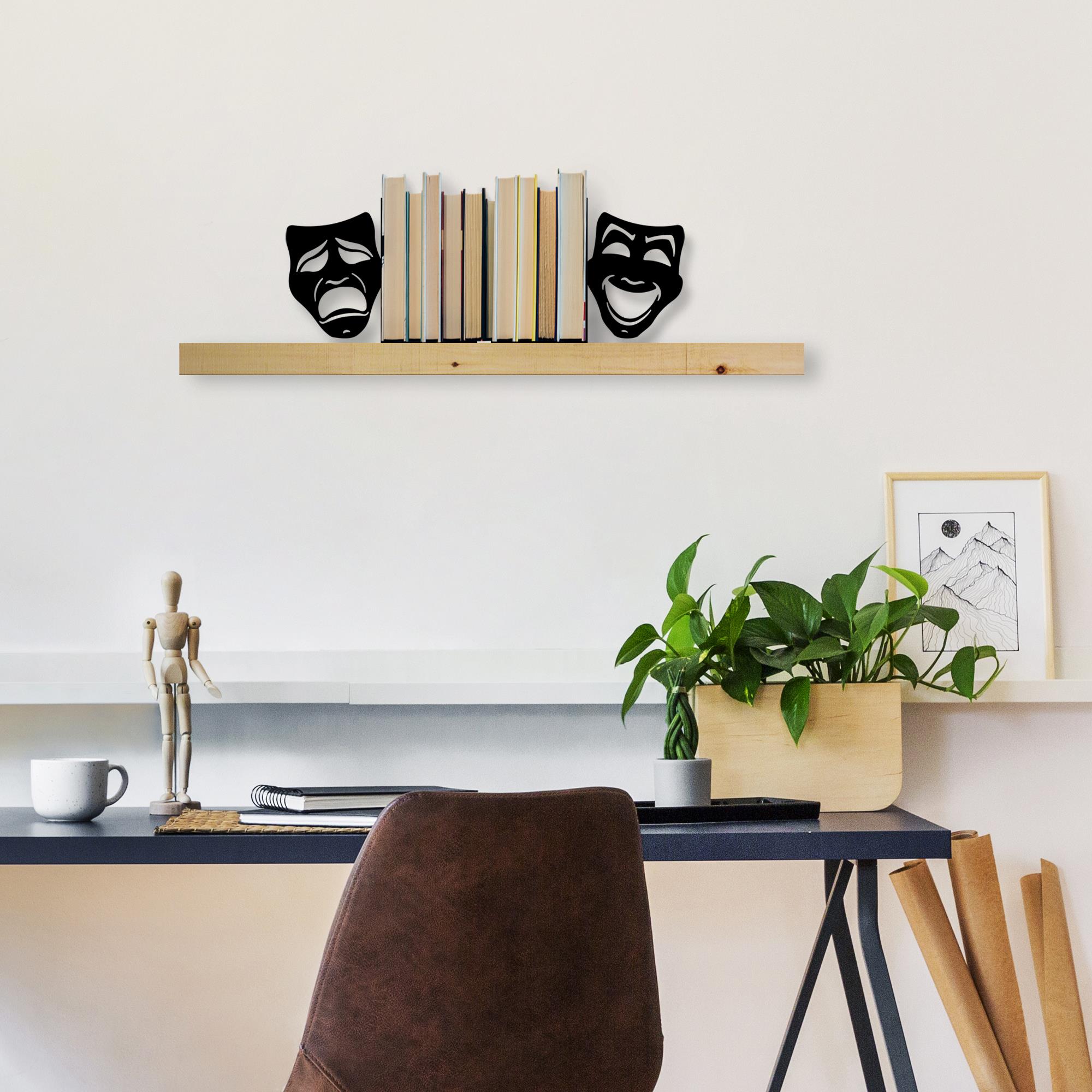 KT-035 Dekoratif Metal Kitap Tutucu | ByLamp