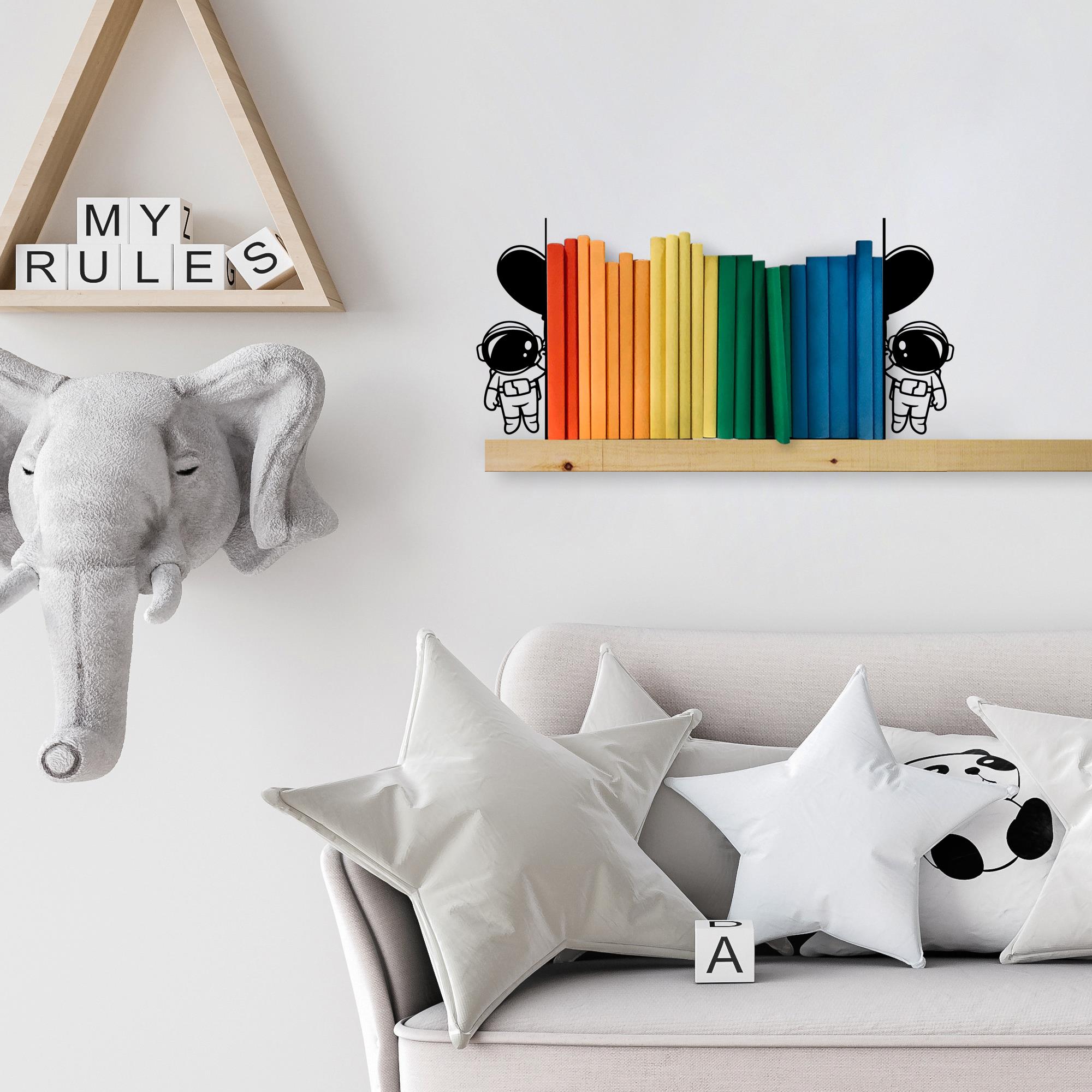 KT-036 Dekoratif Metal Kitap Tutucu | ByLamp