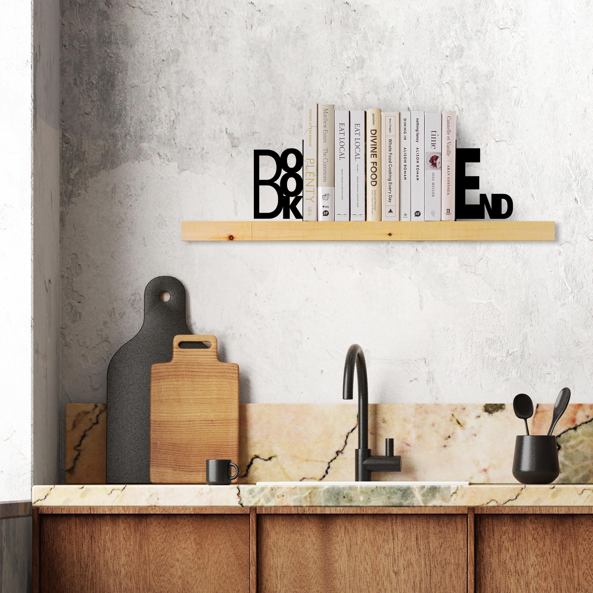 KT-037 Dekoratif Metal Kitap Tutucu | ByLamp