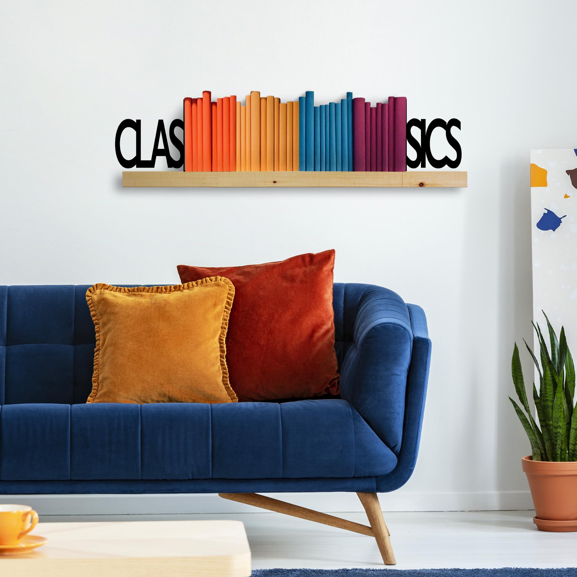 KT-040 Dekoratif Metal Kitap Tutucu | ByLamp