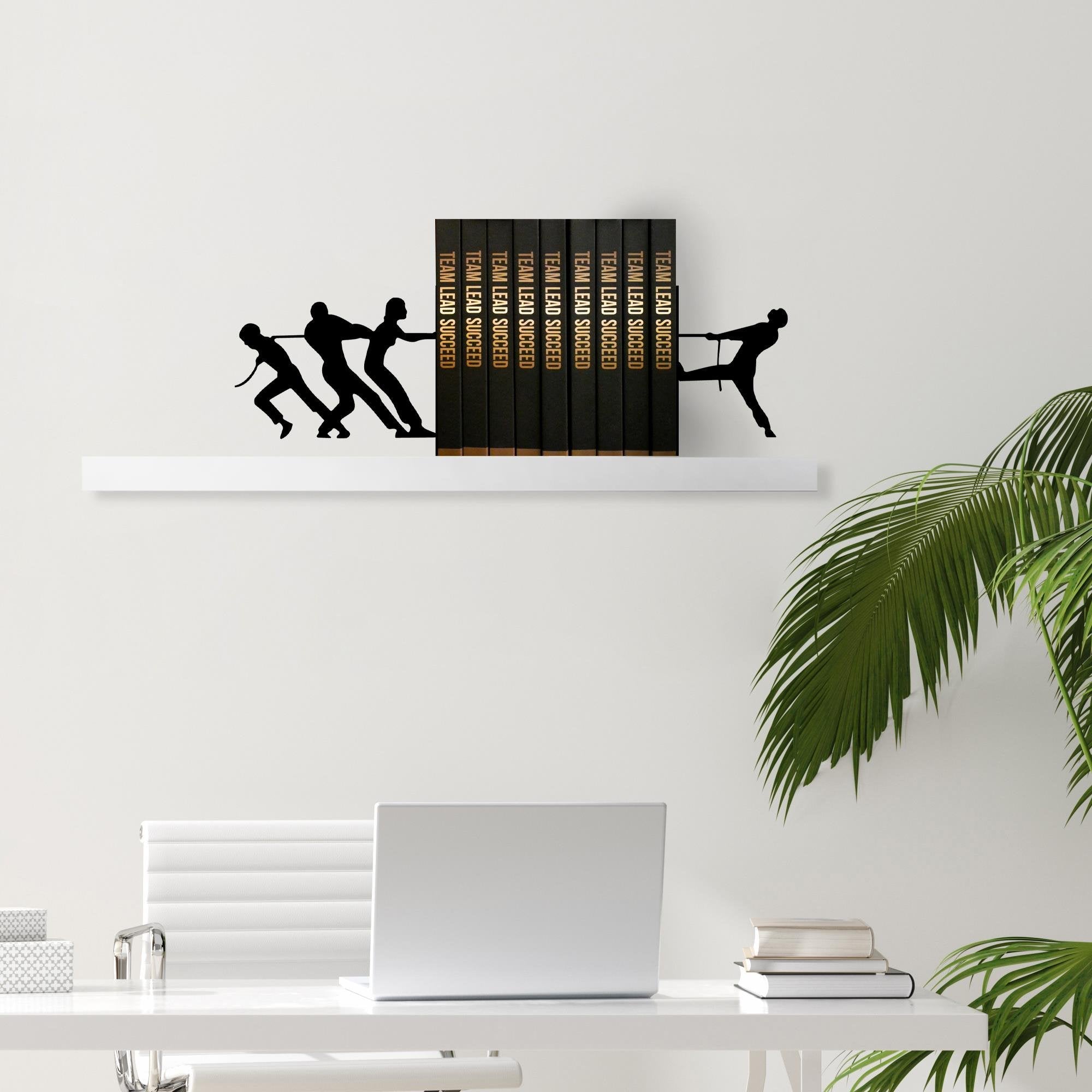 KT-041 Dekoratif Metal Kitap Tutucu | ByLamp