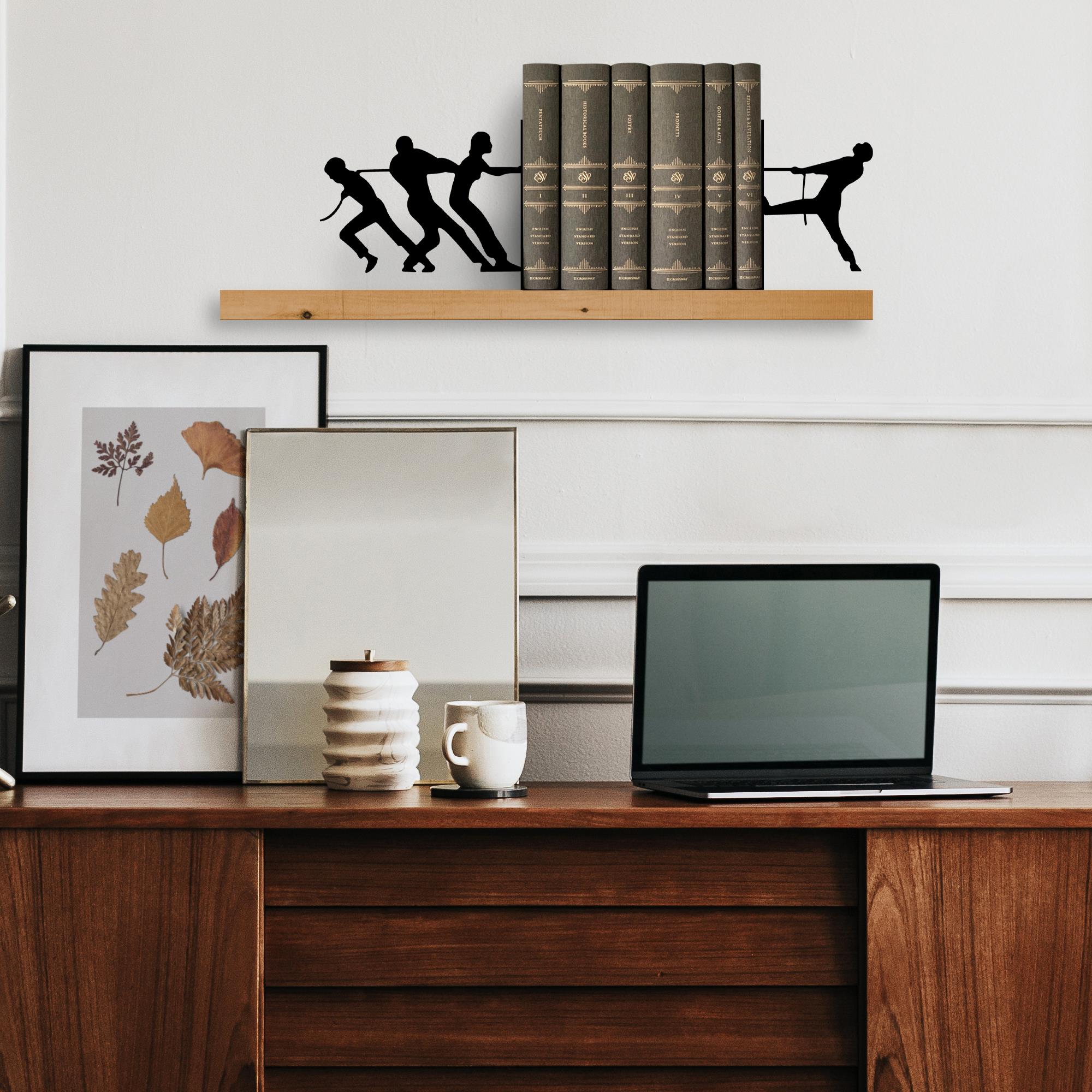 KT-041 Dekoratif Metal Kitap Tutucu | ByLamp