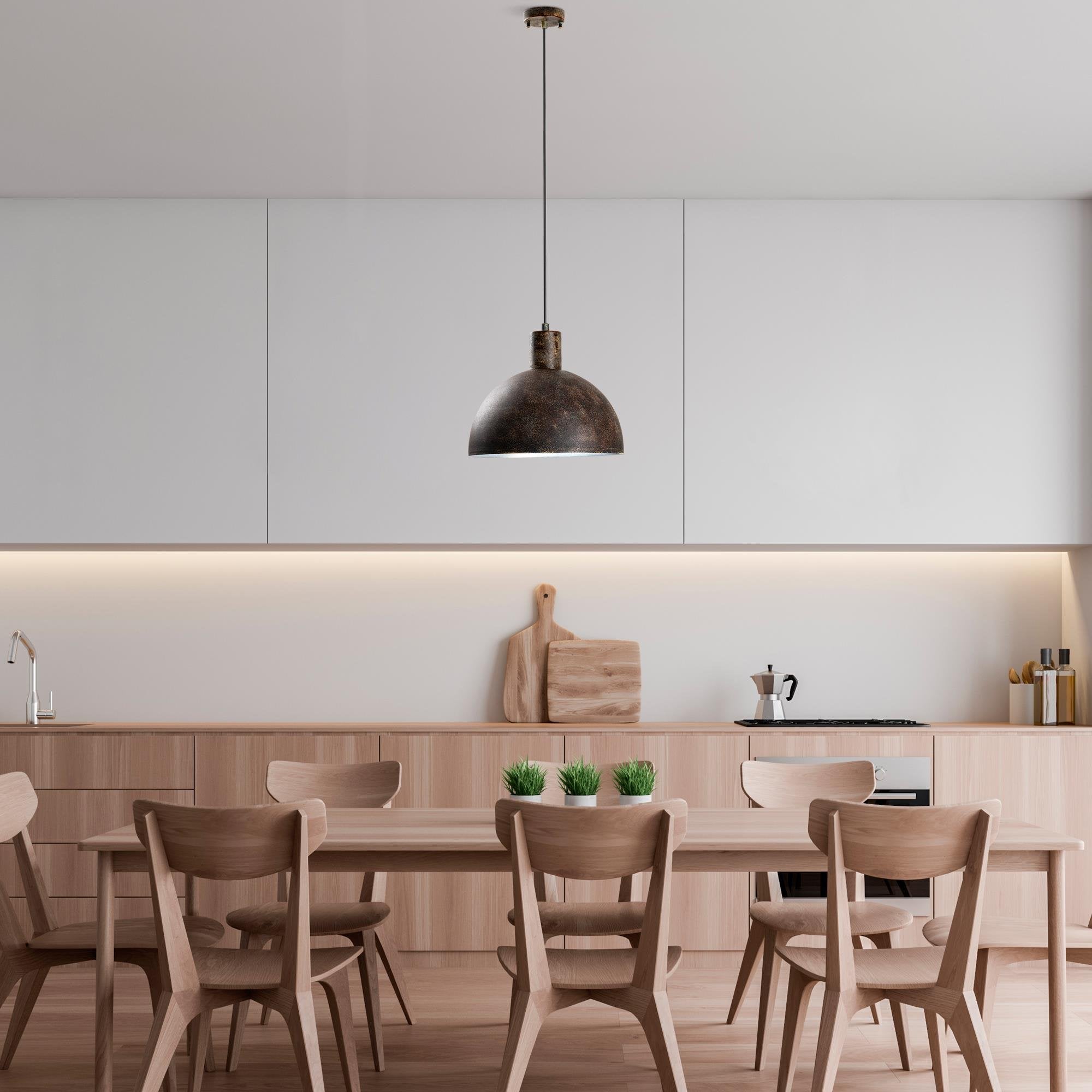 Küre 30 MR 993 Retro Sıvama Sarkıt Aydınlatma | ByLamp