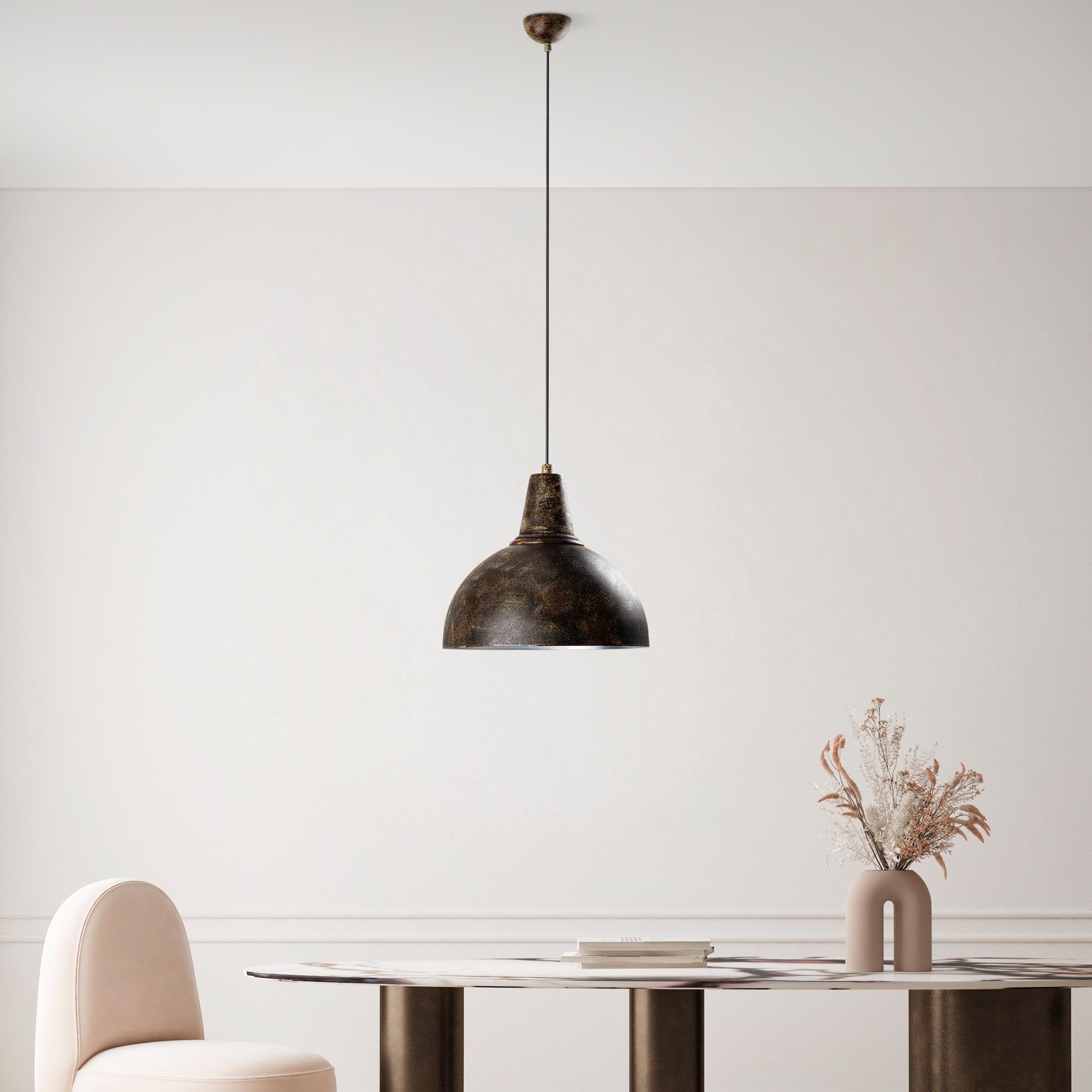 Küre 30 Nus 2451 Retro Sıvama Sarkıt Aydınlatma | ByLamp