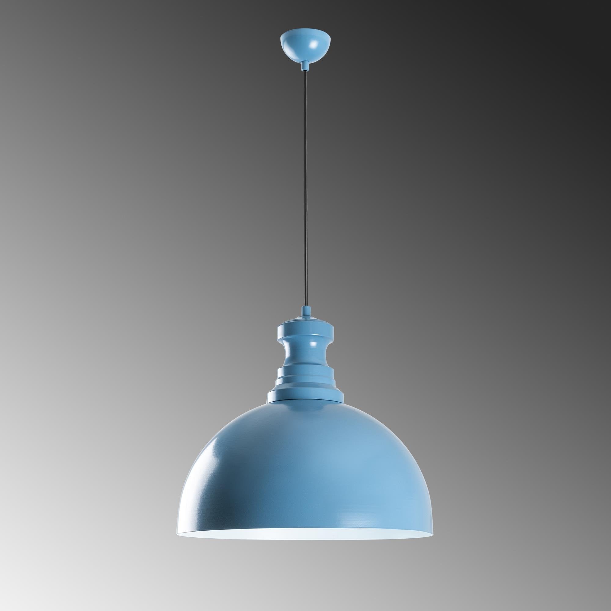 Küre 40 228 Açık Mavi Sıvama Sarkıt Aydınlatma | ByLamp