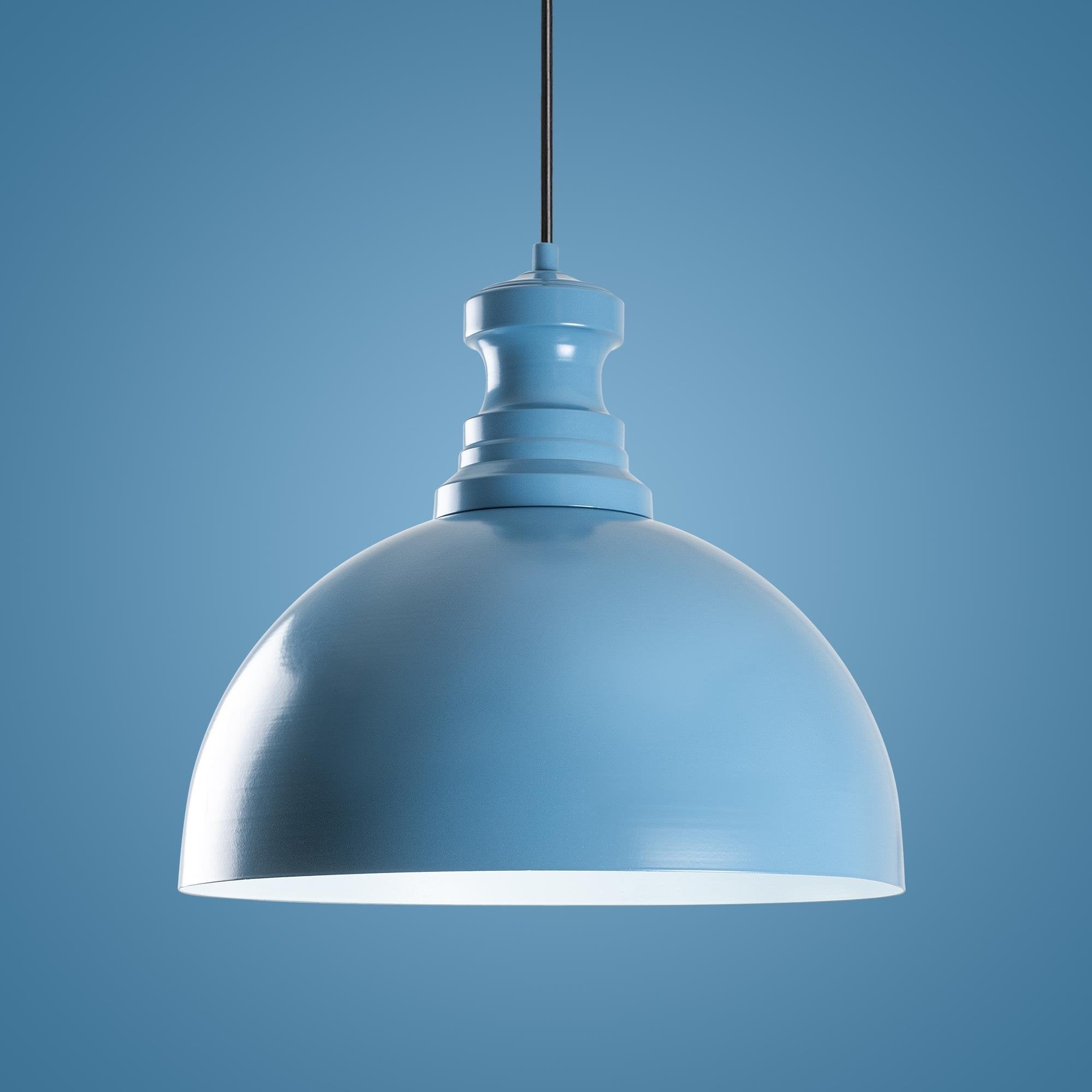 Küre 40 228 Açık Mavi Sıvama Sarkıt Aydınlatma | ByLamp