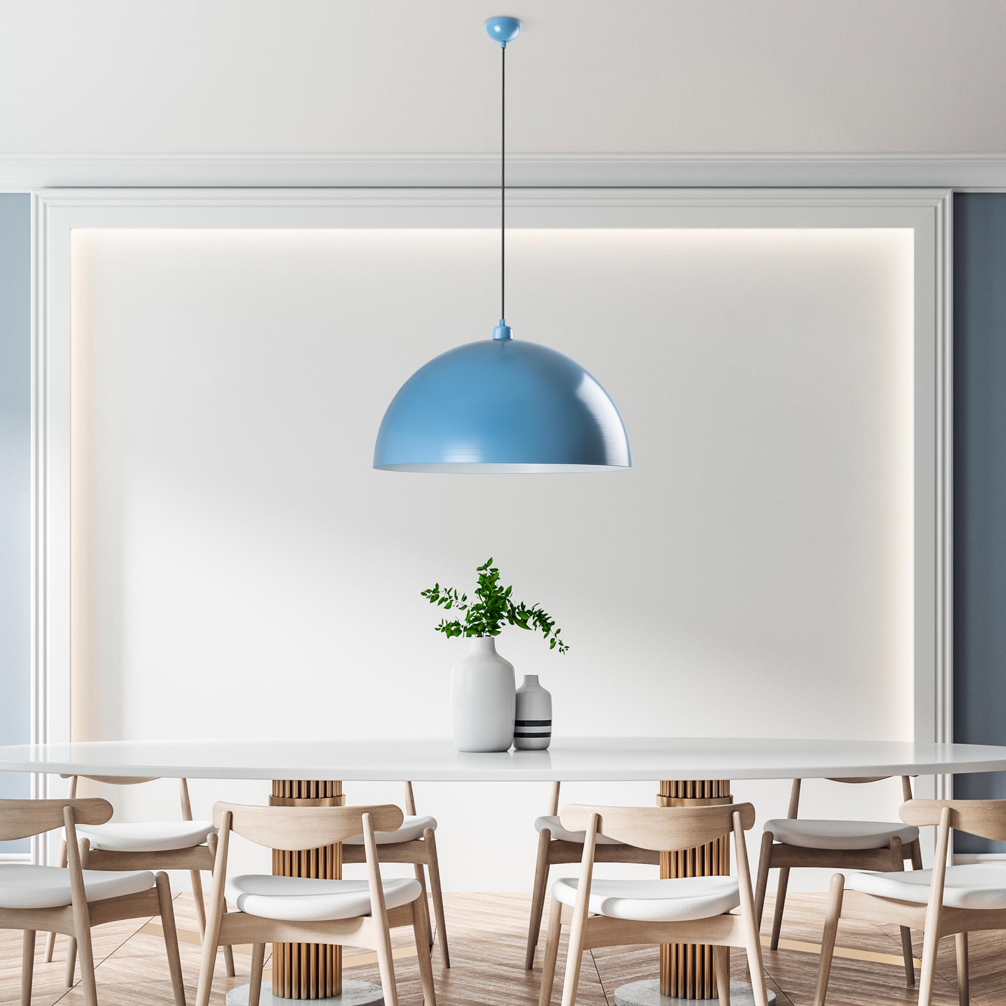 Küre 60 236 Açık Mavi Sıvama Sarkıt Aydınlatma | ByLamp