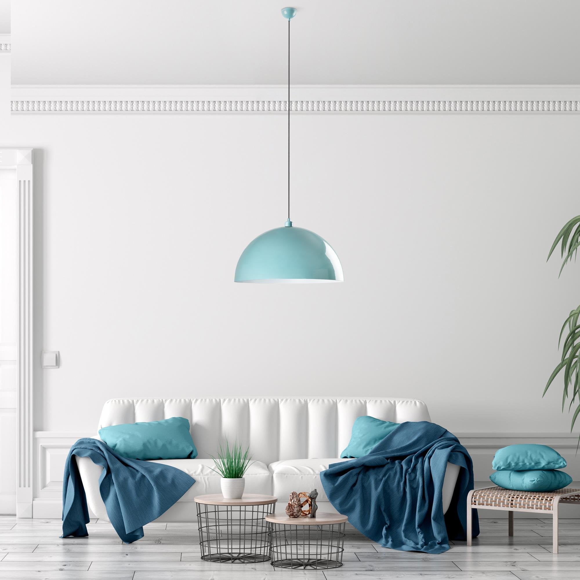 Küre 60 236 Turkuaz Sıvama Sarkıt Aydınlatma | ByLamp