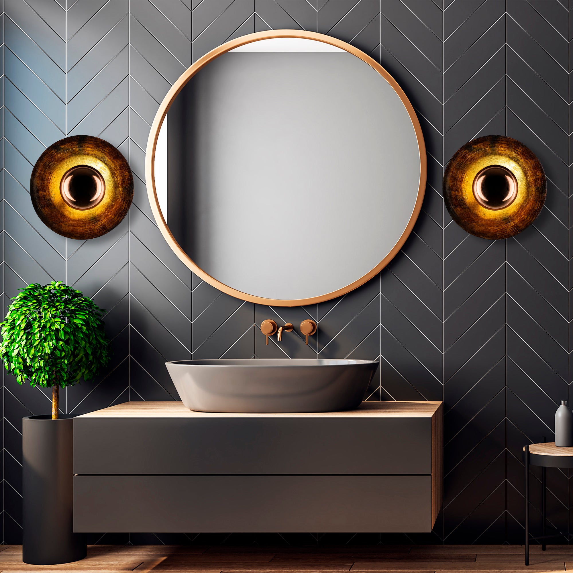 Kurt 13352 Sıvama Aplik Duvar Aydınlatma | ByLamp